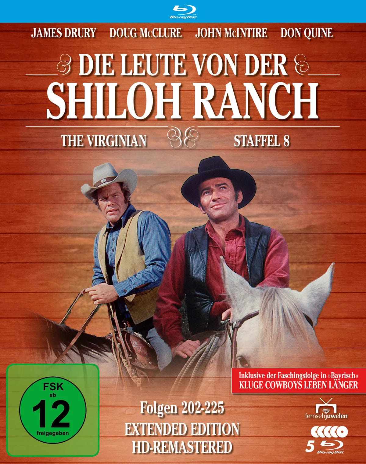 Die Leute von der Shiloh Ranch - Staffel 8 - Blu-ray Disc