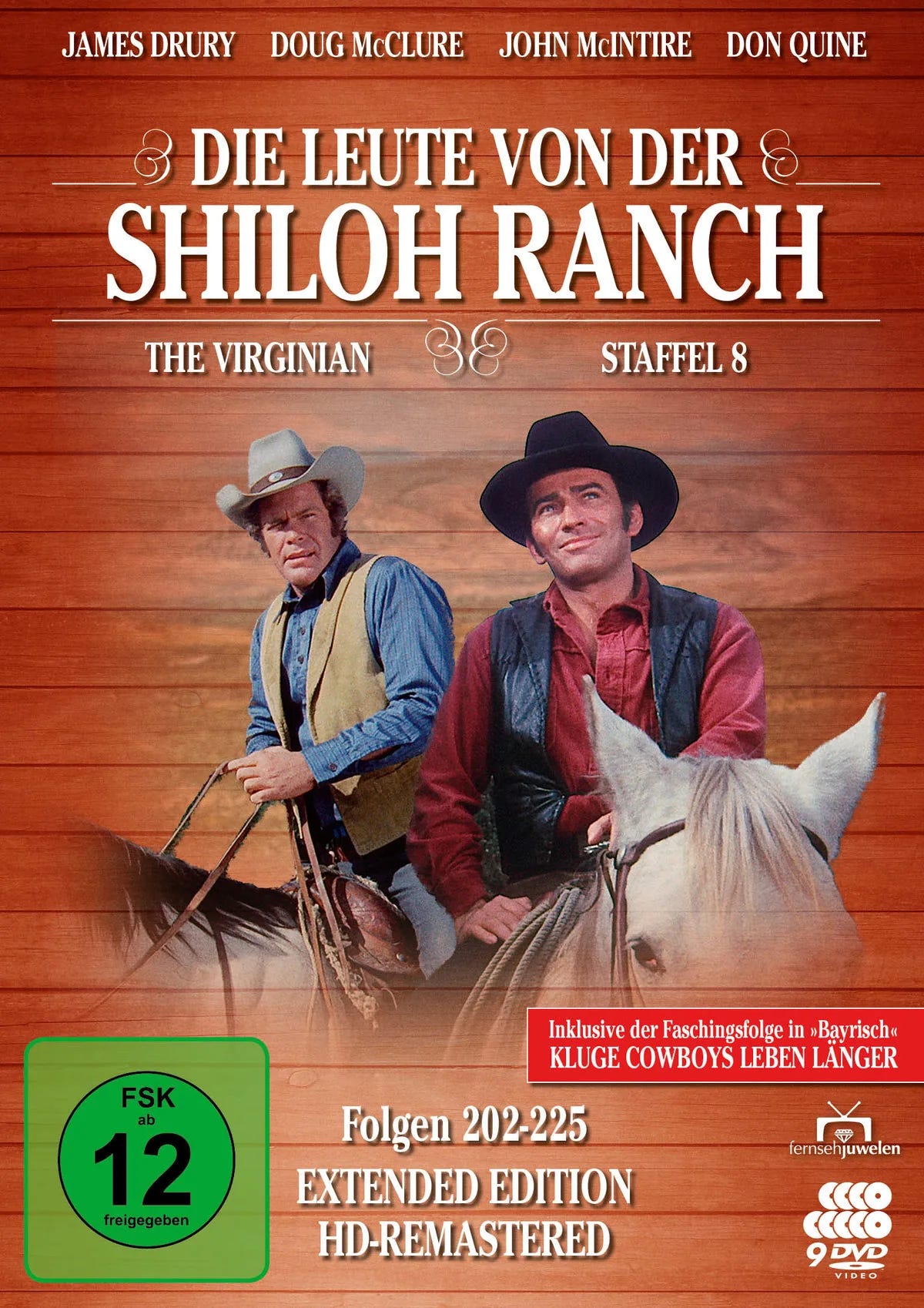 Die Leute von der Shiloh Ranch - Staffel 8 - DVD