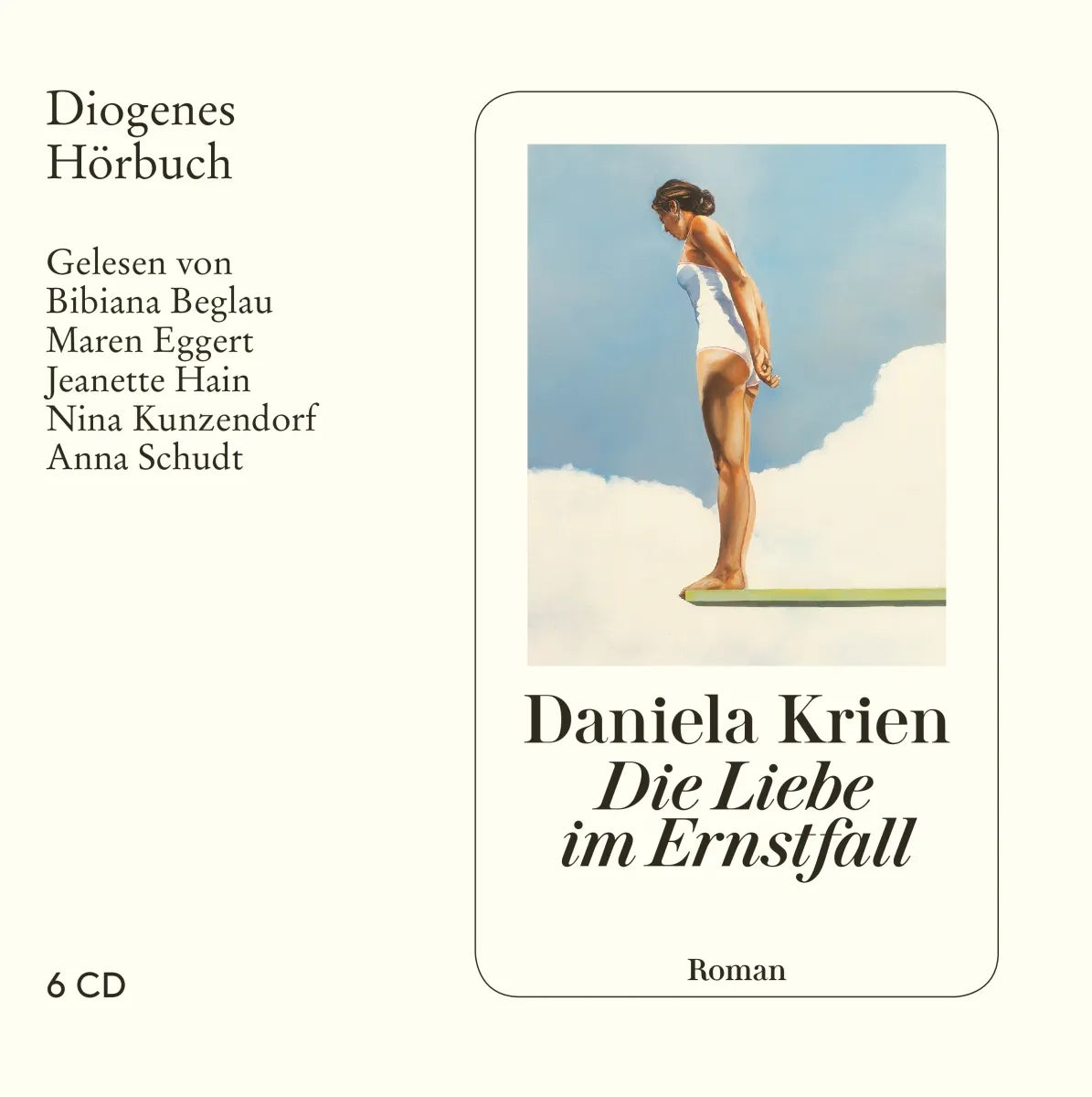 Buchcover von 'Die Liebe im Ernstfall' - Hörbuch (CD) von Daniela Krien