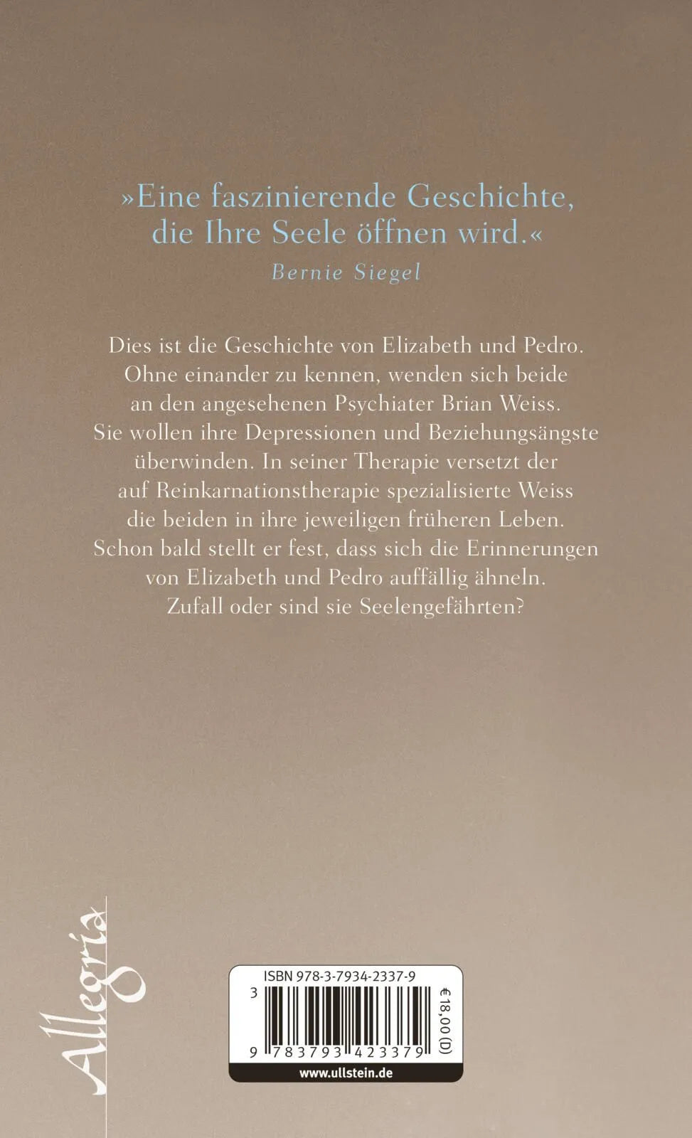 Rückseite: Die Liebe kennt keine Zeit (Hardcover)