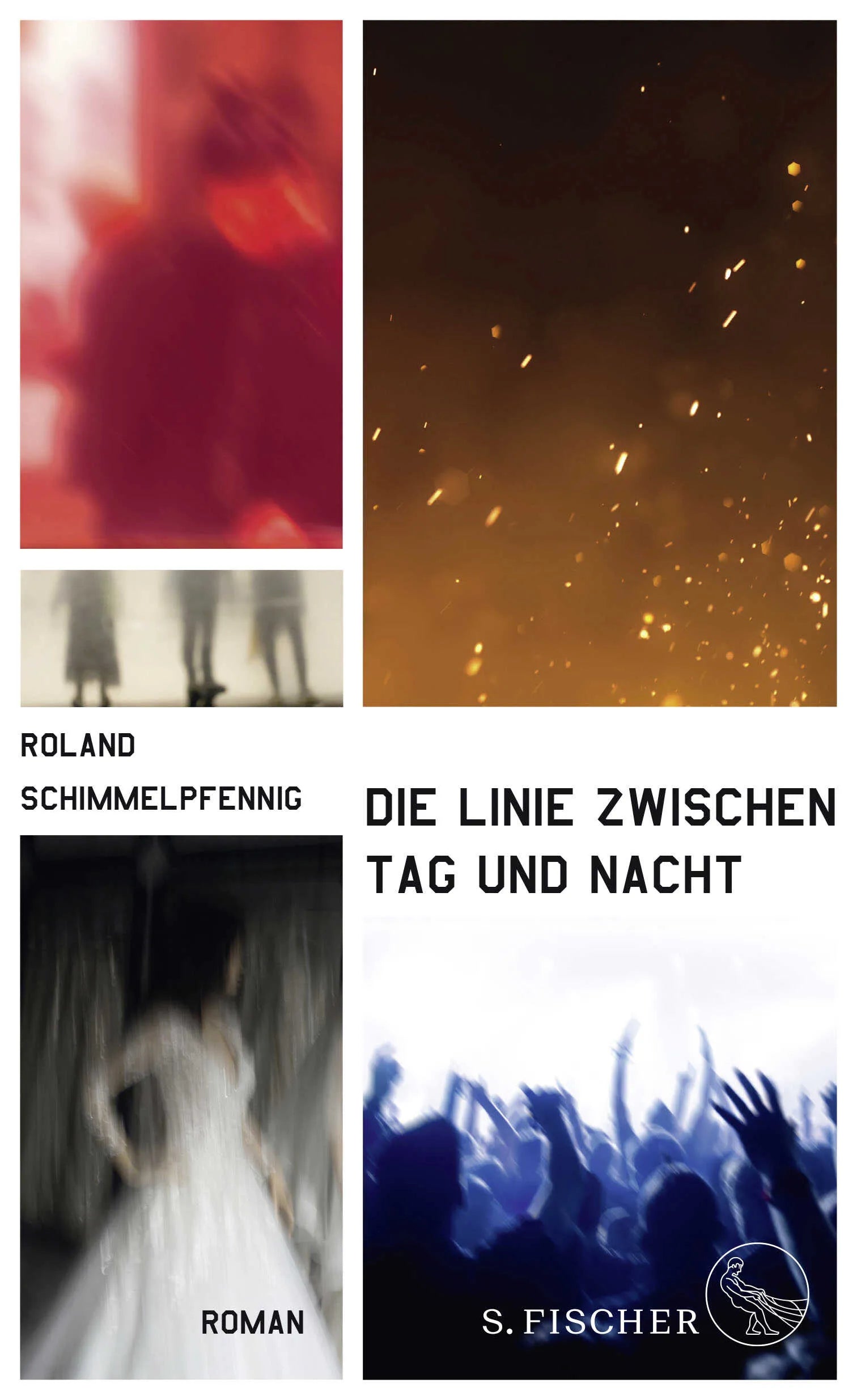 Buchcover von 'Die Linie zwischen Tag und Nacht' - Gebundene Ausgabe von Roland Schimmelpfennig