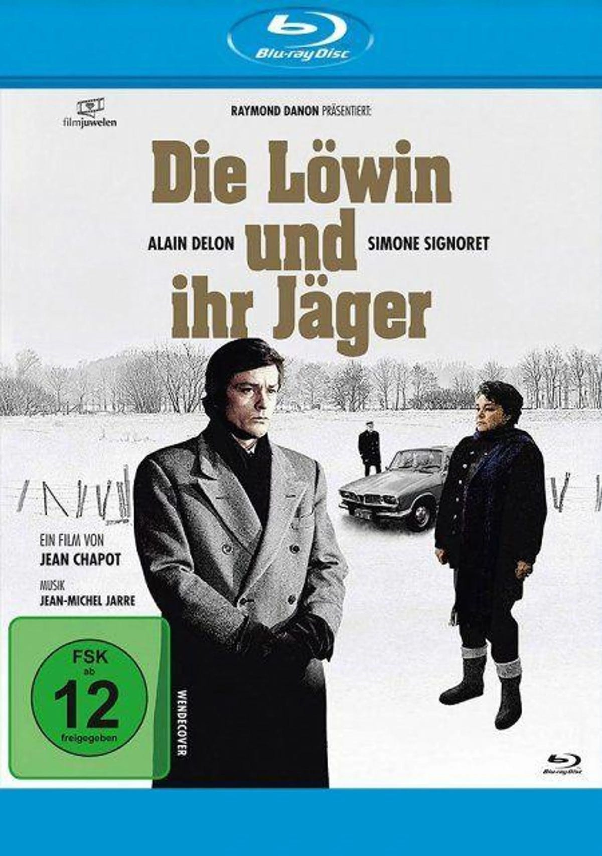 Blu-ray-Cover: Die Löwin und ihr Jäger. Regie: Jean Chapot