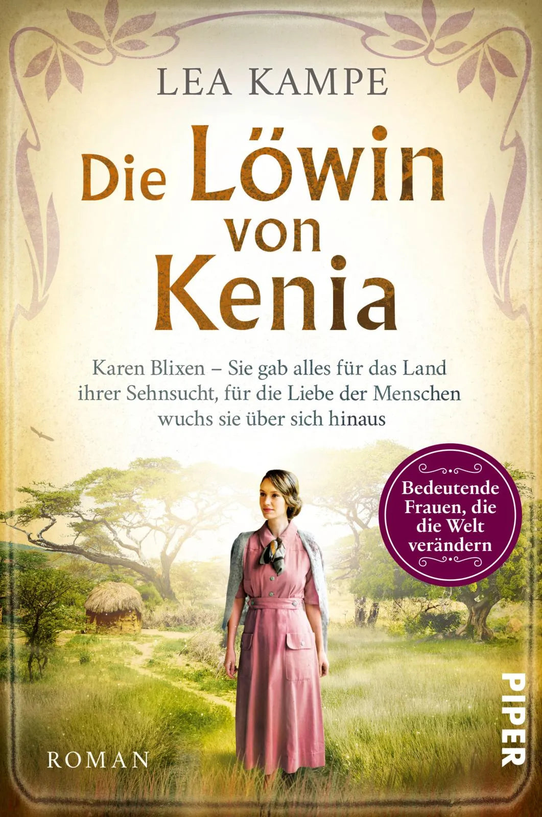 Buchcover von 'Die Löwin von Kenia' - Paperback von Lea Kampe