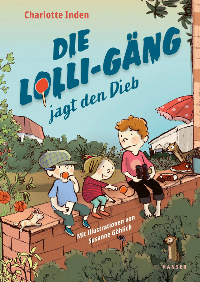 Buchcover von 'Die Lolli-Gäng jagt den Dieb' - Gebundene Ausgabe von Charlotte Inden