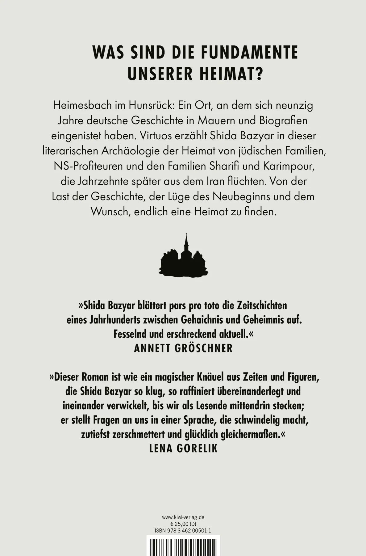 Rückseite: Die Lücken (Hardcover)