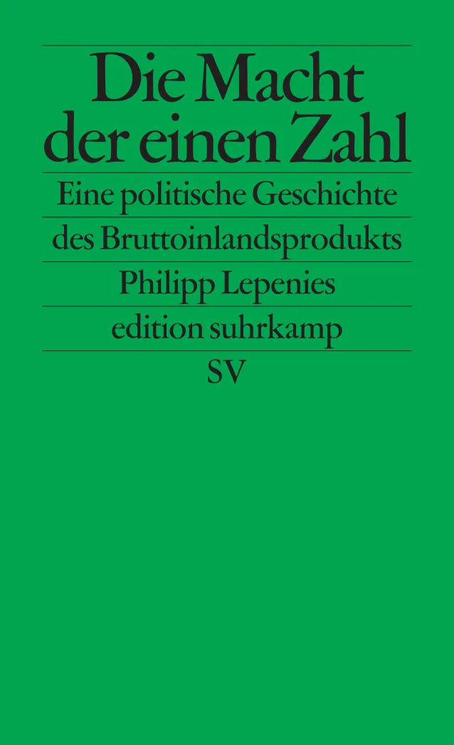 Buchcover von 'Die Macht der einen Zahl' - Taschenbuch von Philipp Lepenies
