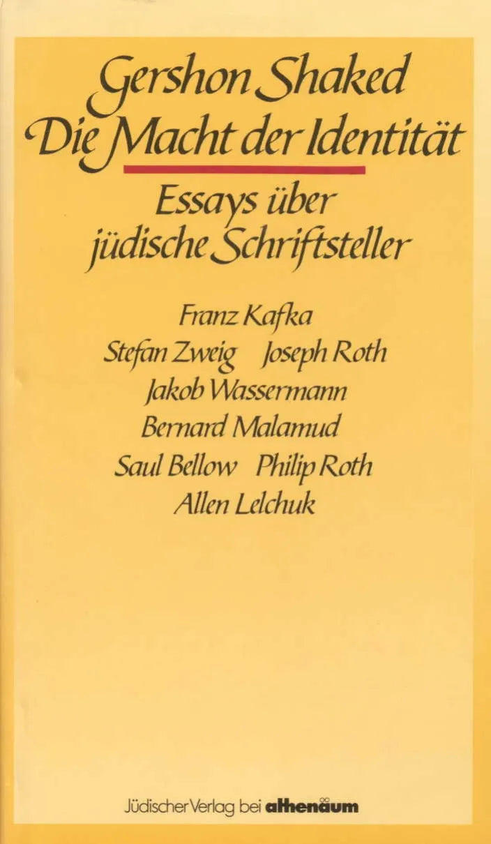Buchcover von 'Die Macht der Identität' - Gebundene Ausgabe von Gershon Shaked