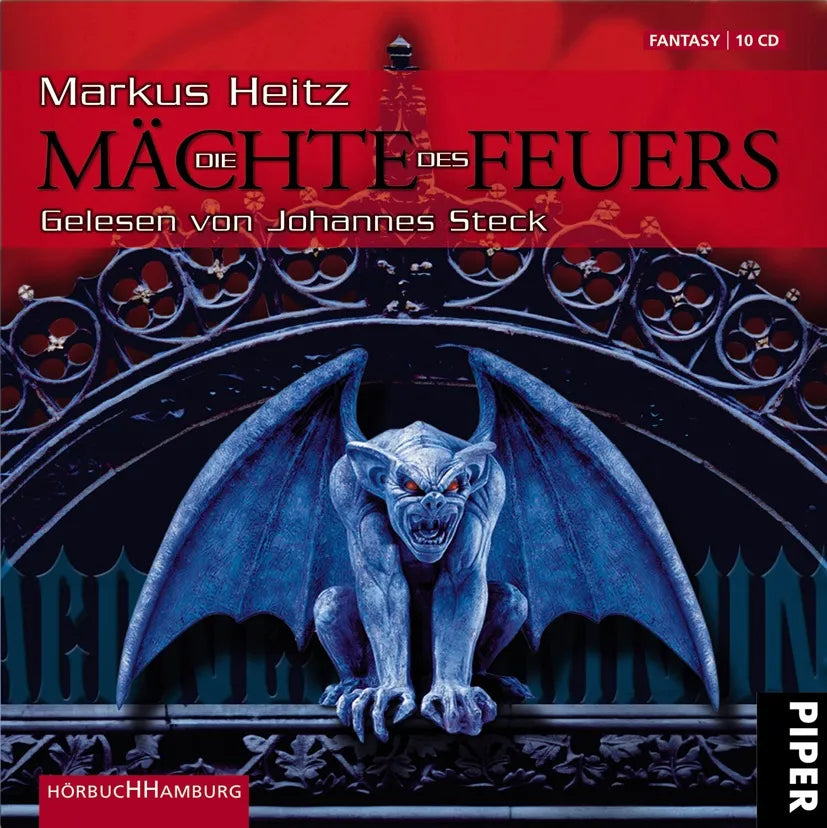Buchcover von 'Die Mächte des Feuers' - Hörbuch (CD) von Markus Heitz