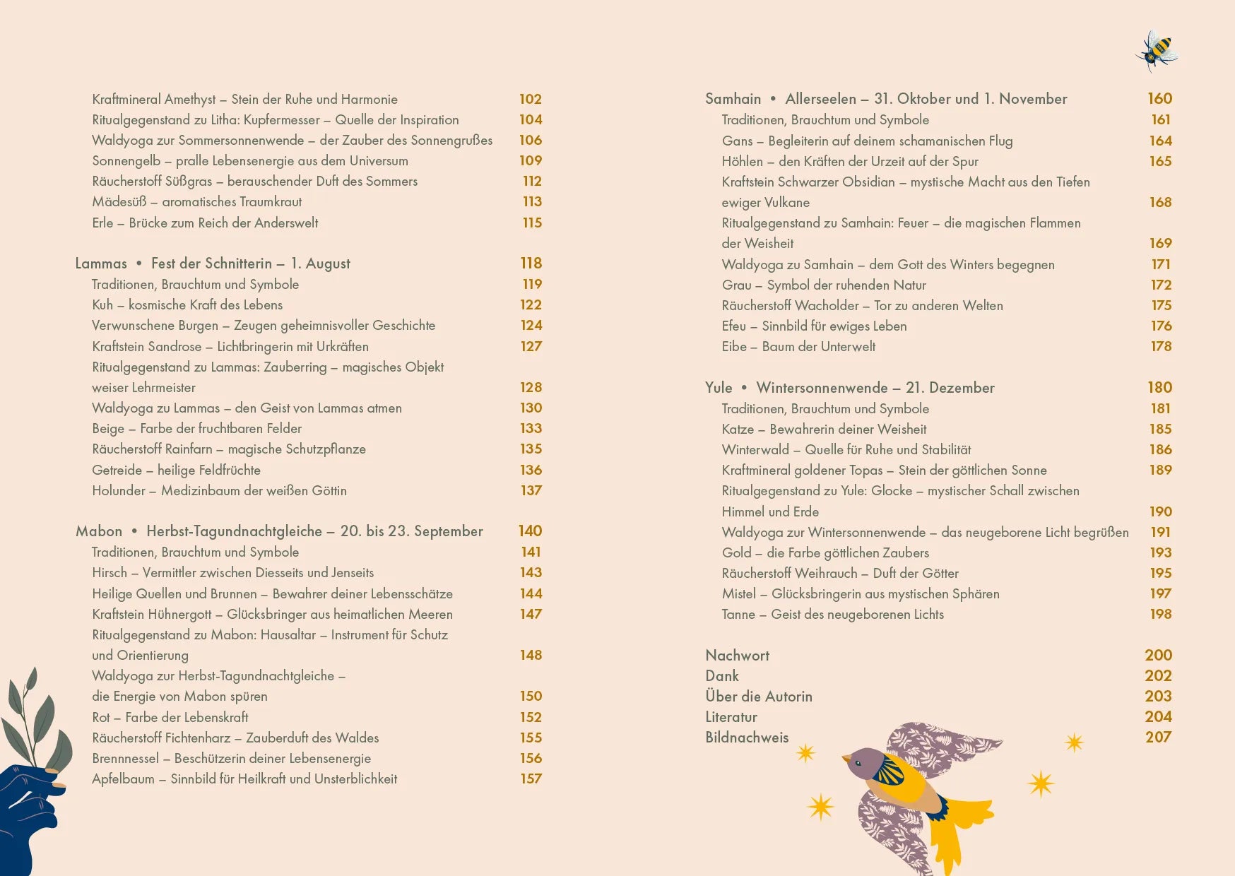 Innenansicht von 'Die Magie der 8 Jahreskreisfeste' - Gebundene Ausgabe