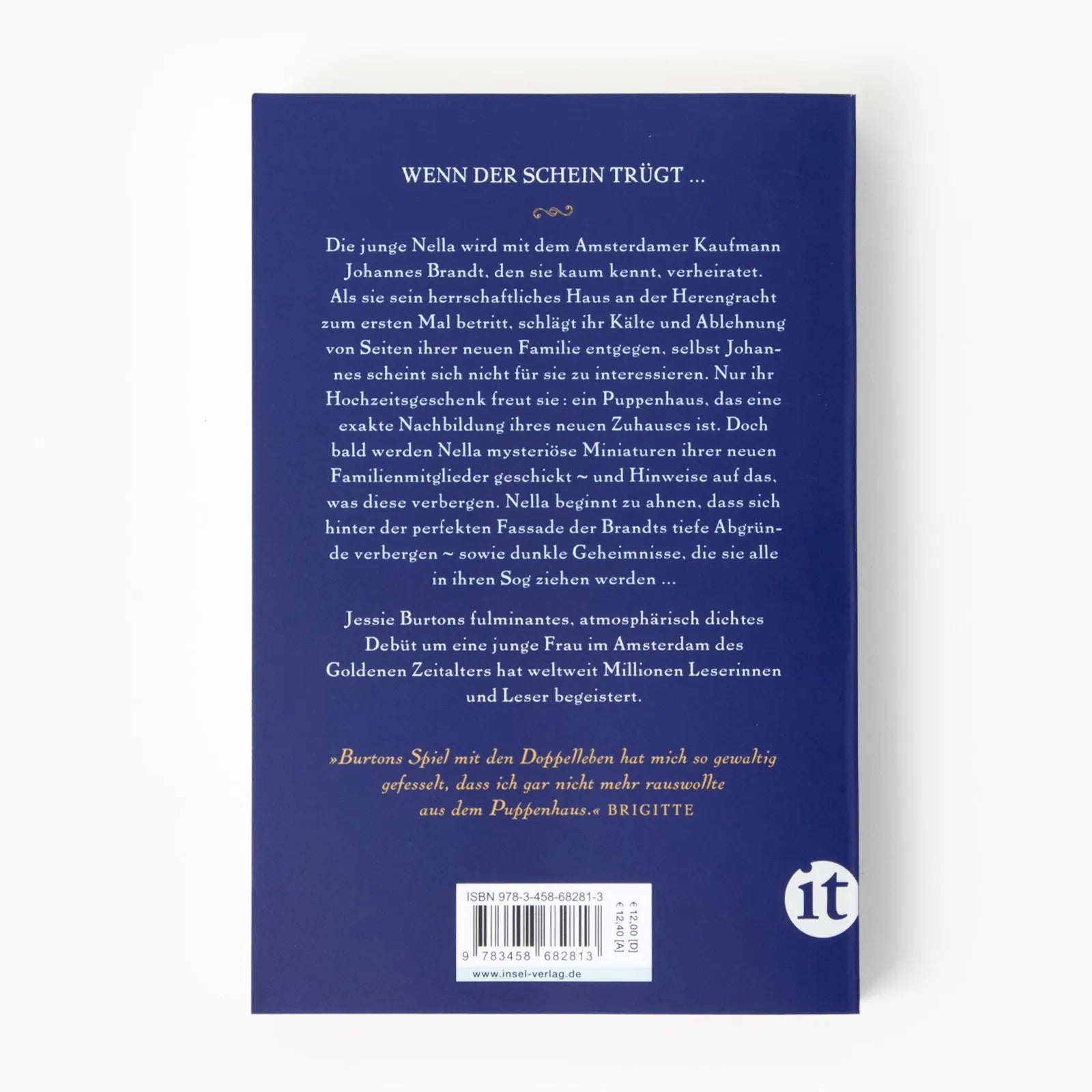 Buchrückseite von 'Die Magie der kleinen Dinge' mit Klappentext - Taschenbuch