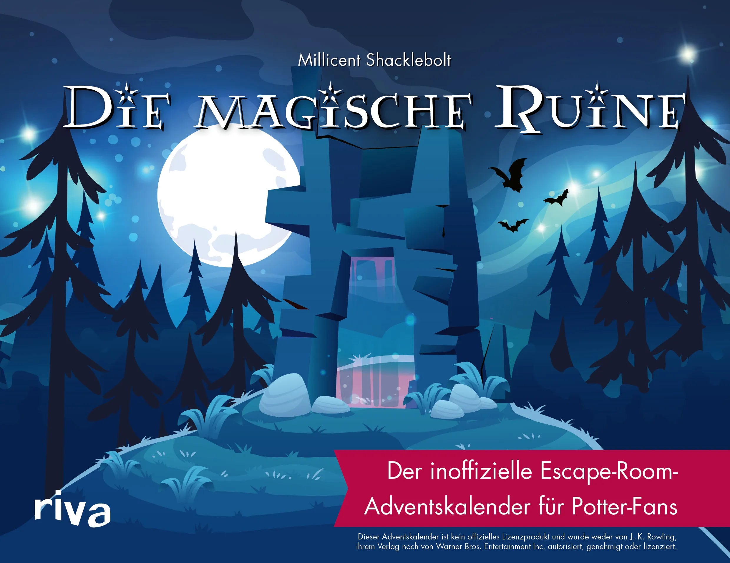 Buchcover von 'Die magische Ruine' - Gebundene Ausgabe von Millicent Shacklebolt
