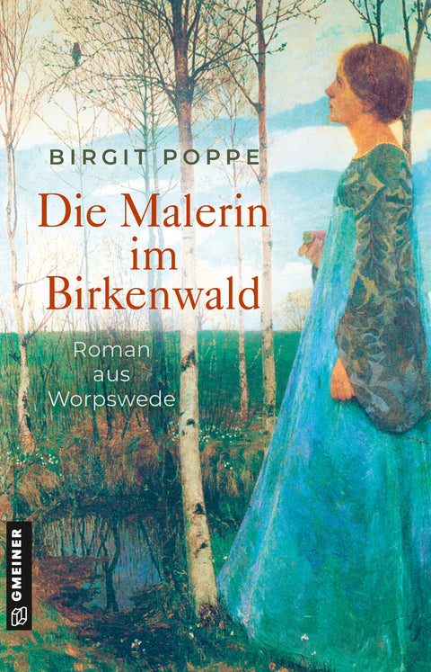 Die Malerin im Birkenwald