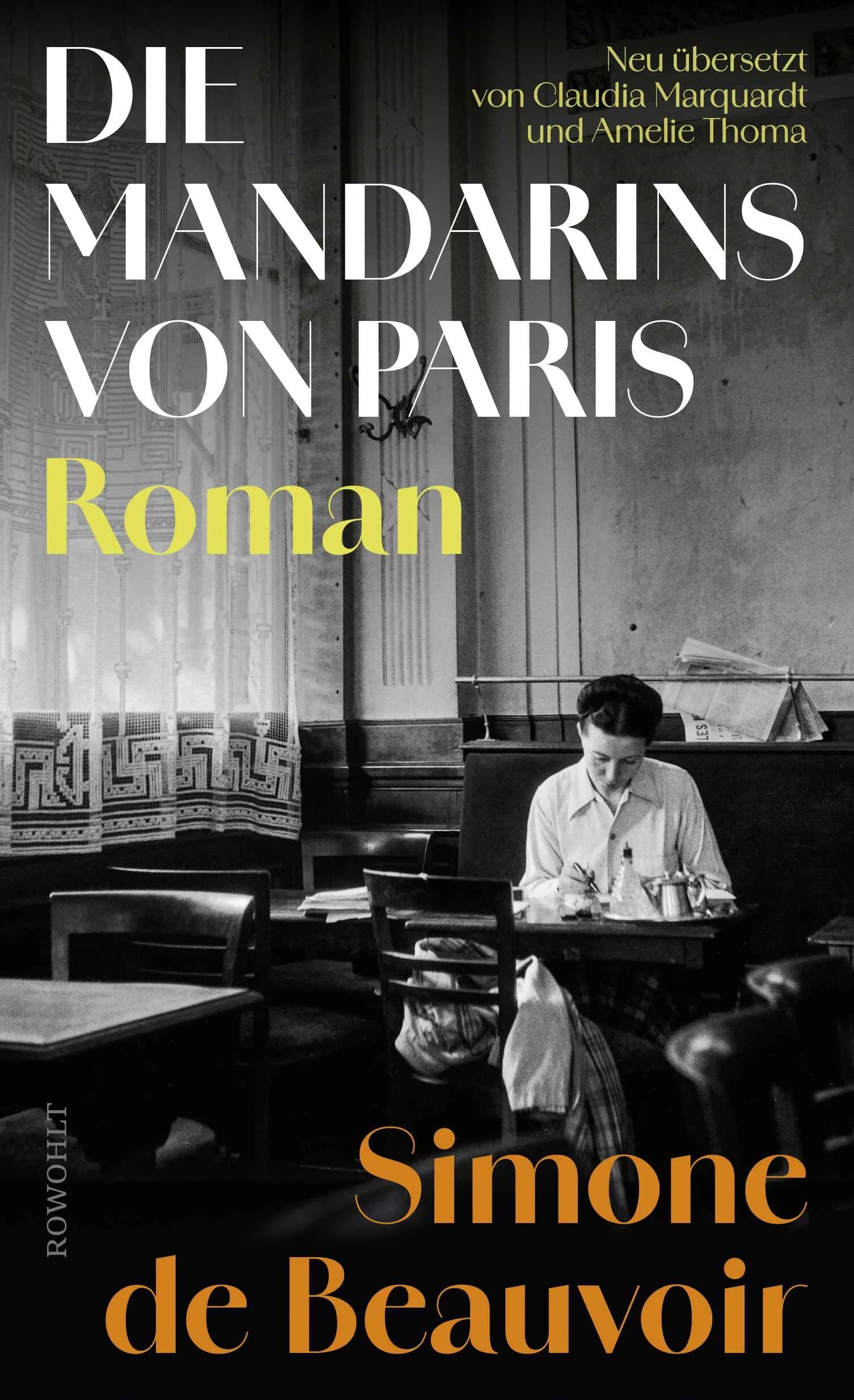 Buchcover von 'Die Mandarins von Paris' - Gebundene Ausgabe von Simone de Beauvoir