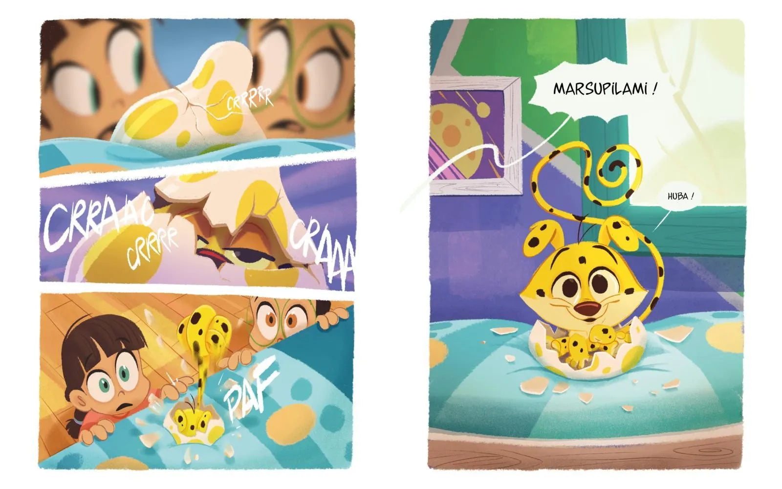 Detailansicht: Die Marsupilamis 1: Die Legende der Marsus (Hardcover)