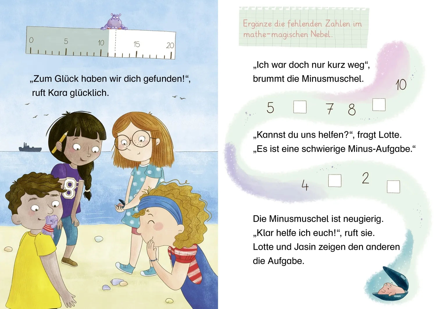 Abbildung von 'Die Mathematierchen. Pluspferd, ahoi!'
