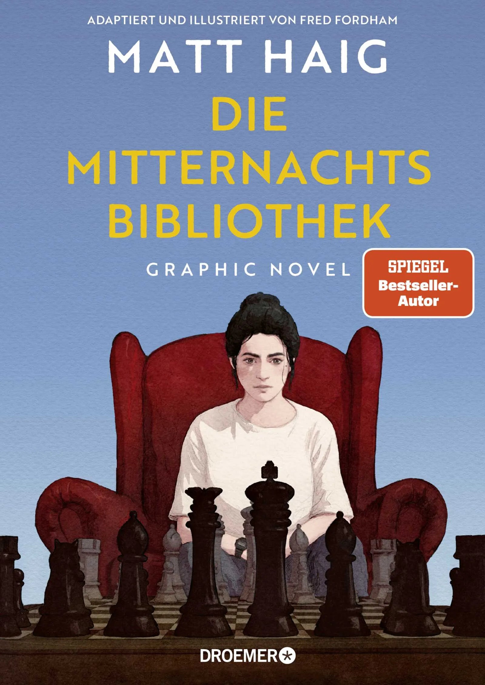 Cover: Die Mitternachtsbibliothek. Graphic Novel (Hardcover) von Matt Haig