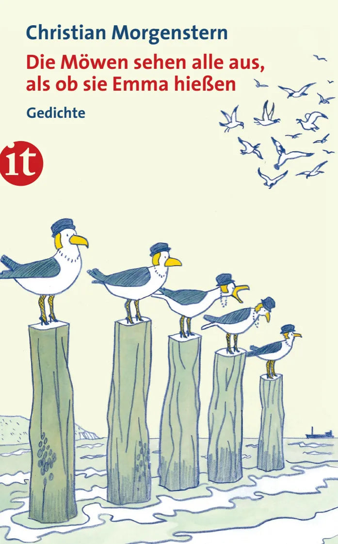 Buchcover von 'Die Möwen sehen alle aus, als ob sie Emma hießen' - Taschenbuch von Christian Morgenstern
