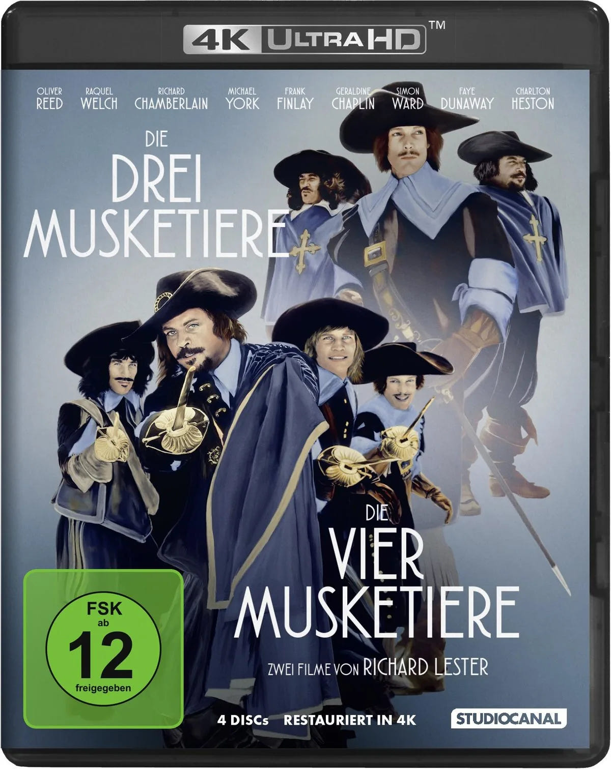 Die Musketiere - Einer für Alle - Alle für einen - Blu-ray 4K Ultra HD