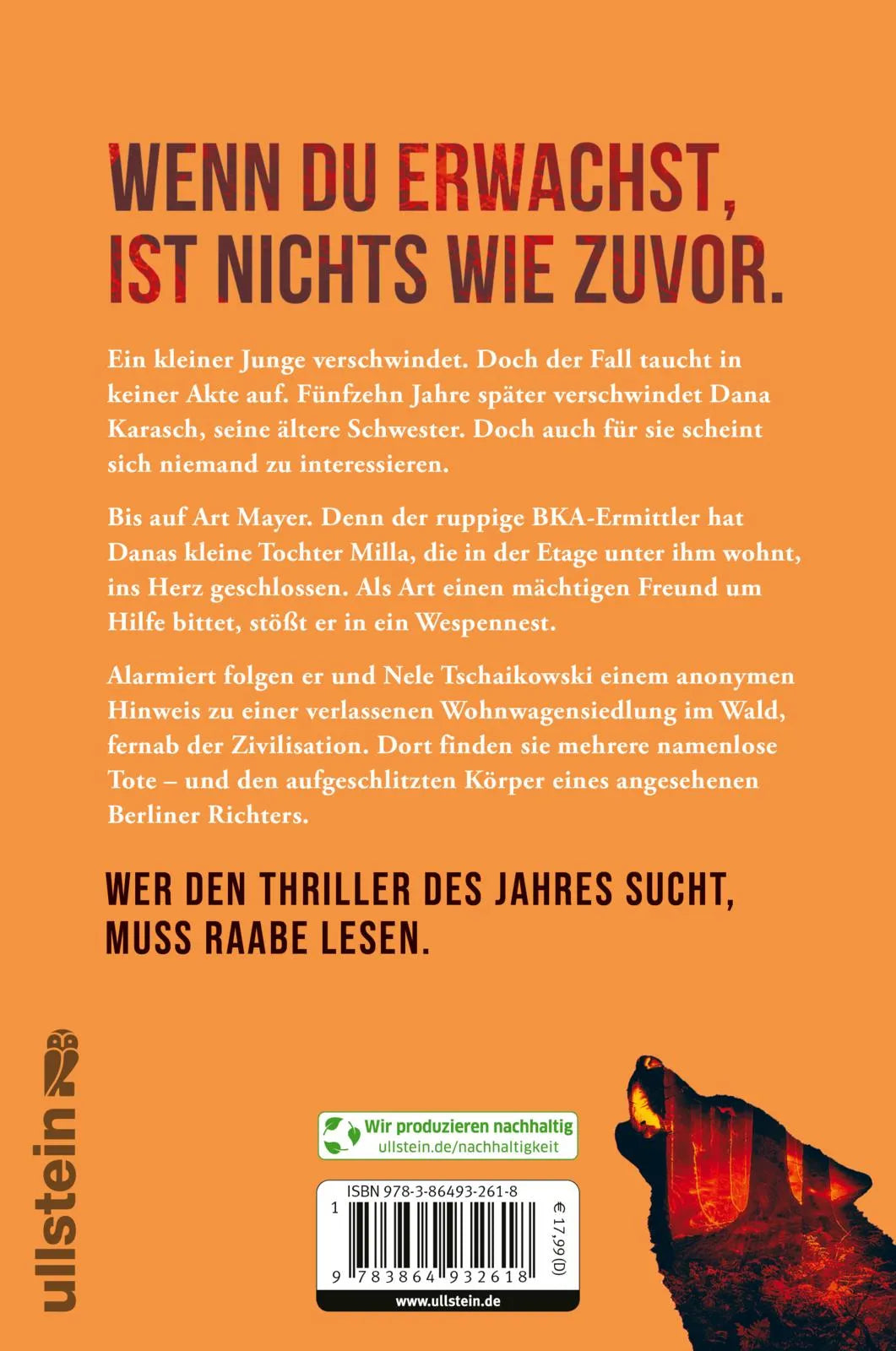 Rückseite: Die Nacht (Paperback)