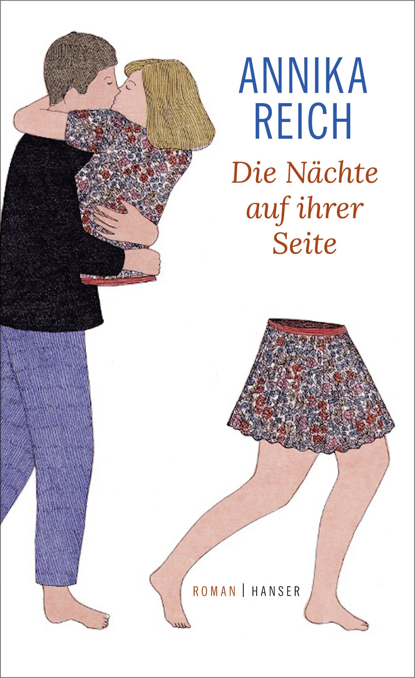 Buchcover von 'Die Nächte auf ihrer Seite' - Gebundene Ausgabe von Annika Reich