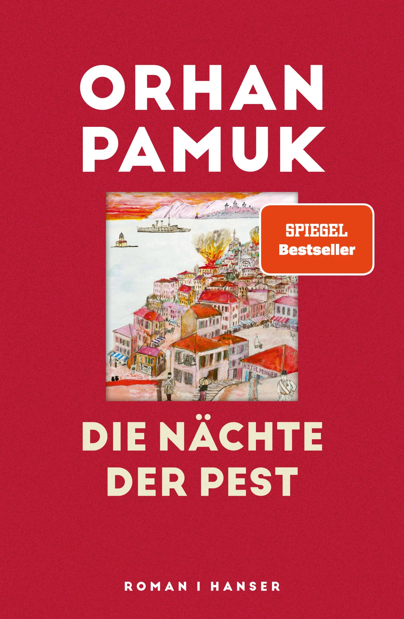 Buchcover von 'Die Nächte der Pest' - Gebundene Ausgabe von Orhan Pamuk