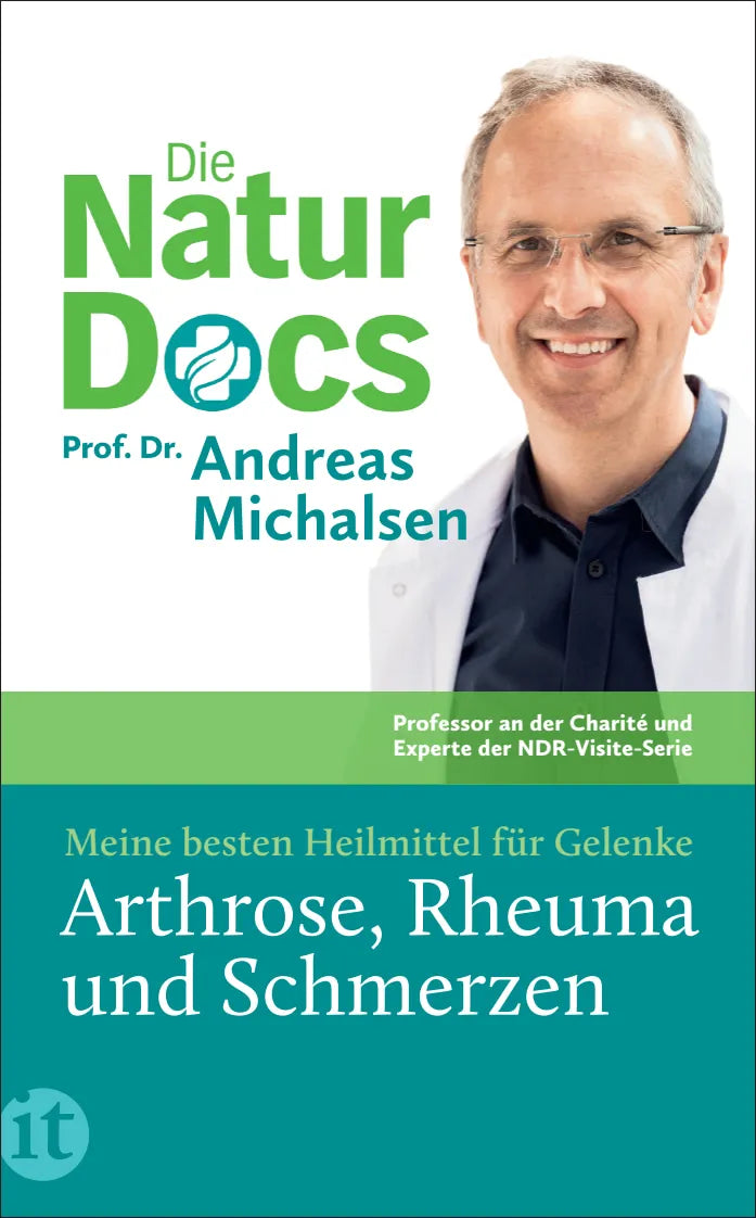 Buchcover von 'Die Natur-Docs – Meine besten Heilmittel für Gelenke. Arthrose, Rheuma und Schmerzen' - Taschenbuch von Prof. Dr. Andreas Michalsen