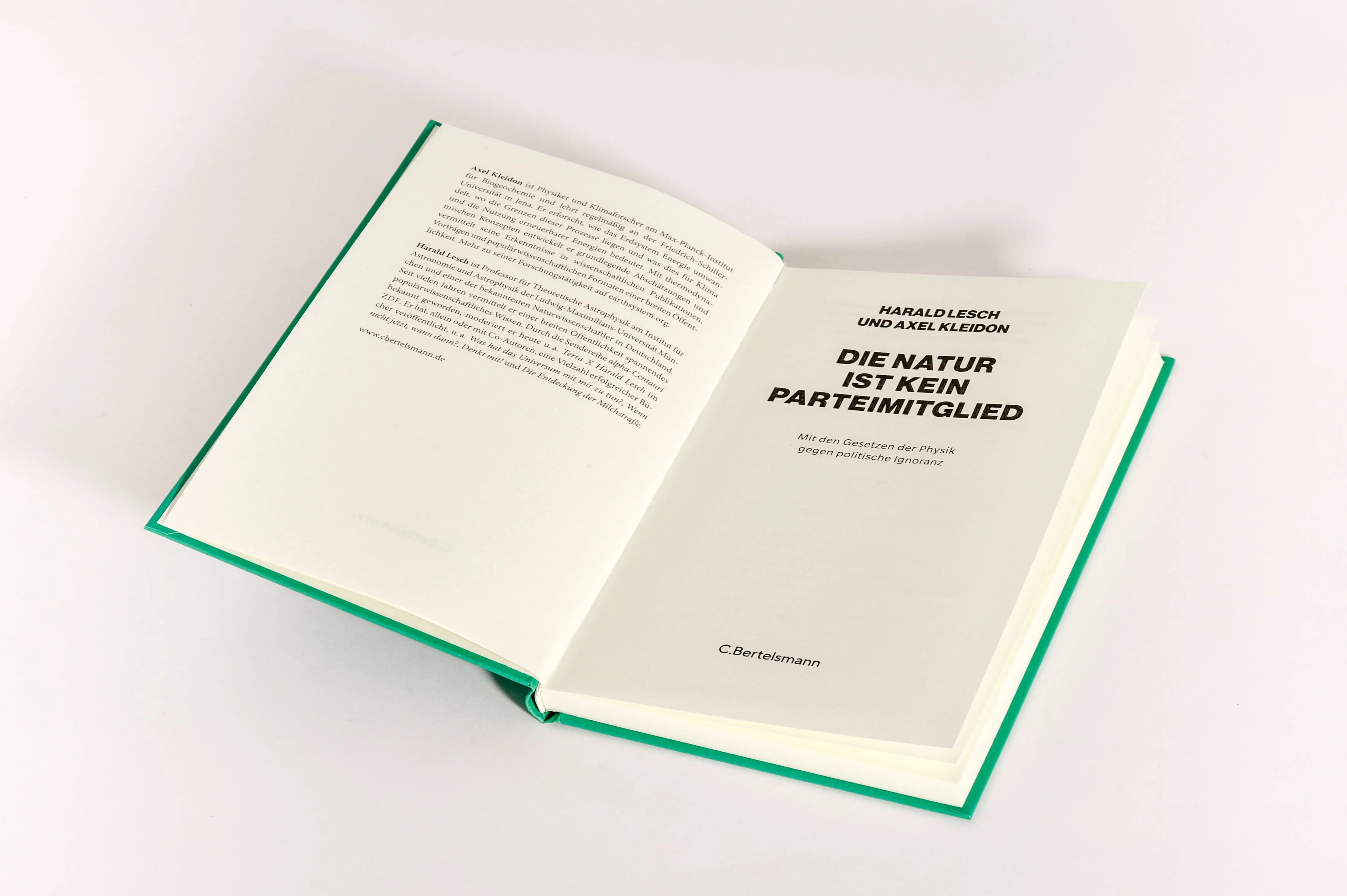 Detailansicht: Die Natur ist kein Parteimitglied (Hardcover)