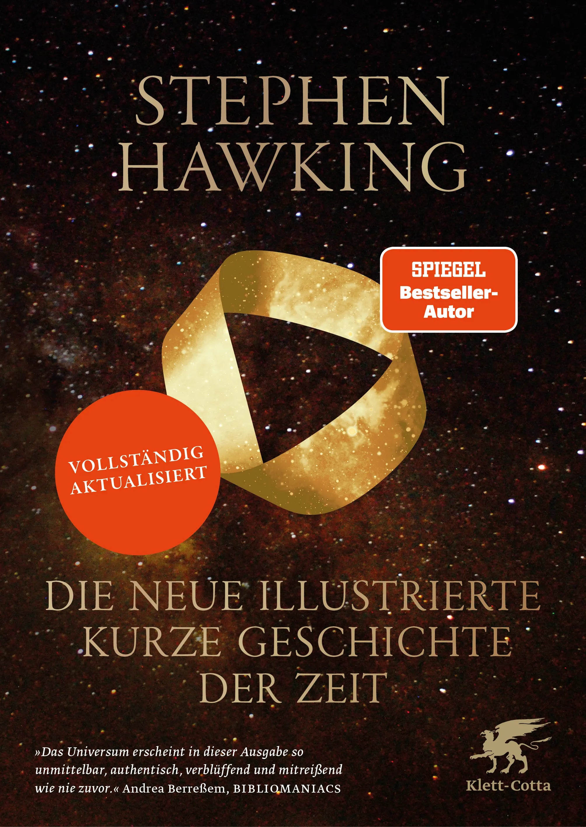 Cover: Die neue illustrierte kurze Geschichte der Zeit (Taschenbuch) von Stephen Hawking