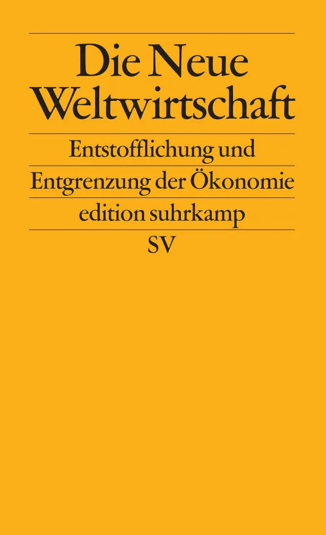 Buchcover von 'Die Neue Weltwirtschaft' - Taschenbuch von Stephan Hessler
