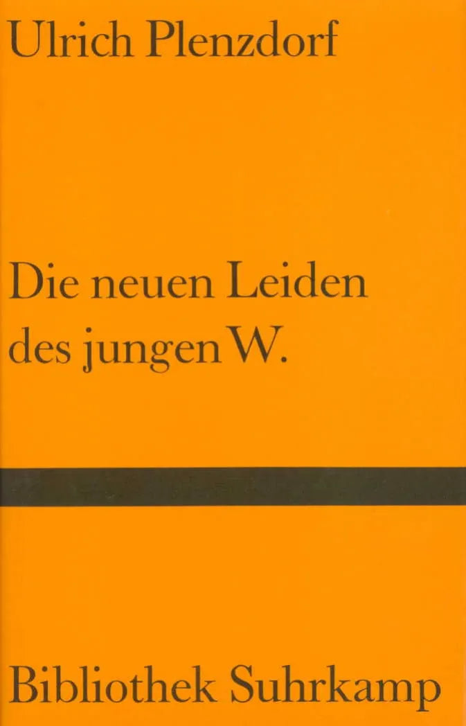 Buchcover von 'Die neuen Leiden des jungen W' - Gebundene Ausgabe von Ulrich Plenzdorf