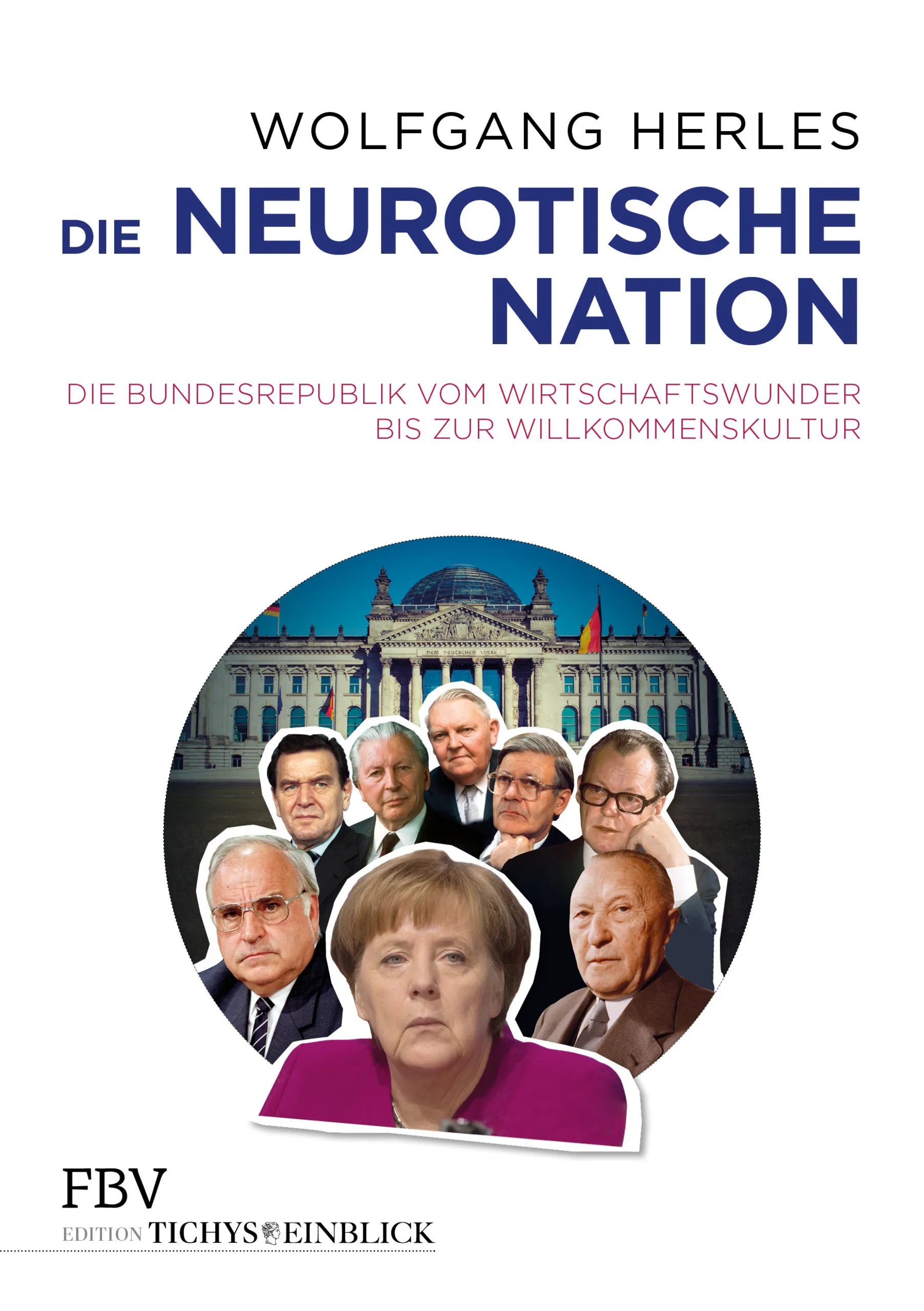 Buchcover von 'Die neurotische Nation' - Gebundene Ausgabe von Wolfgang Herles
