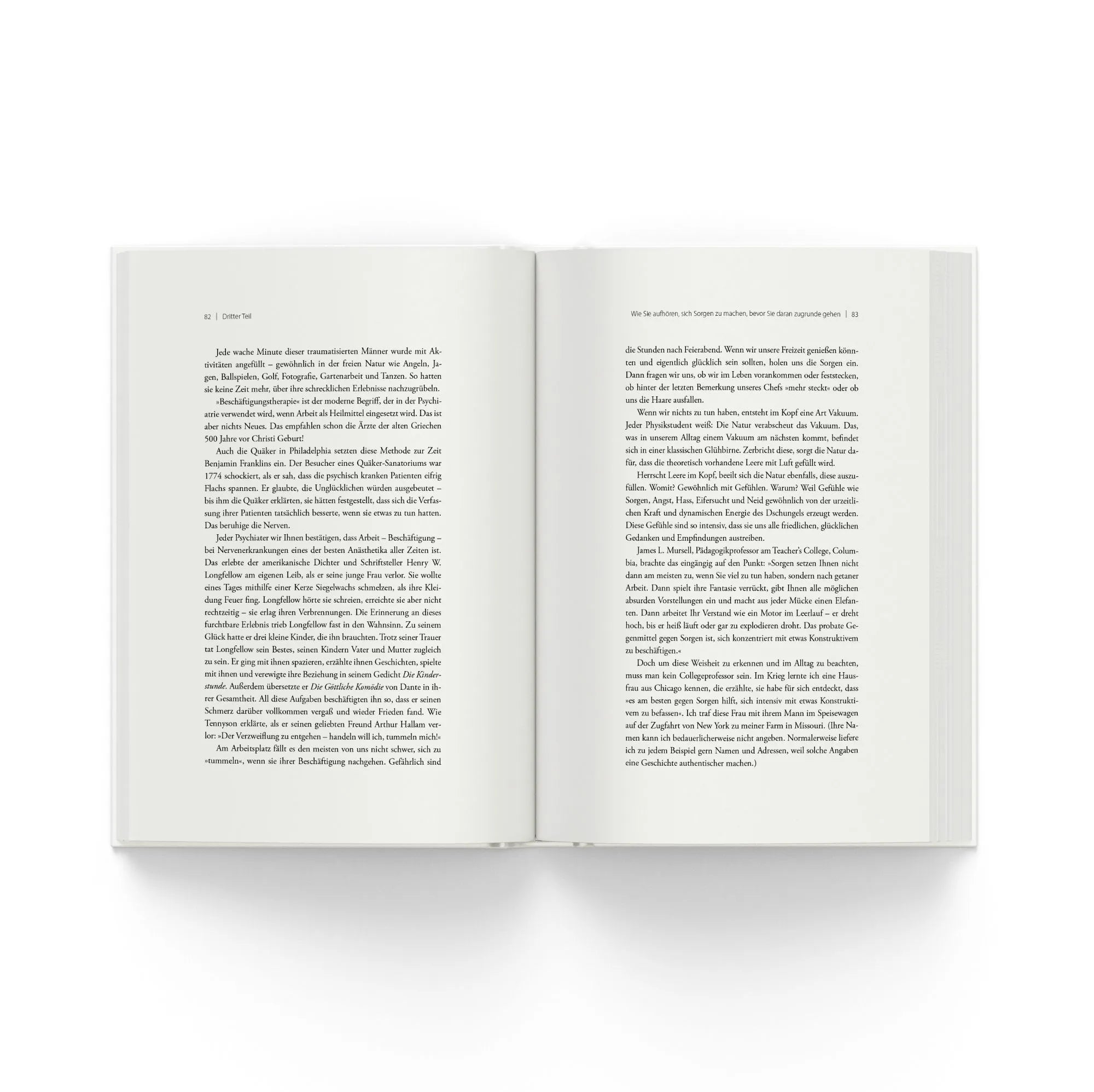 Detailansicht: Die Neuübersetzung von How to Stop Worrying and Start Living (Taschenbuch)