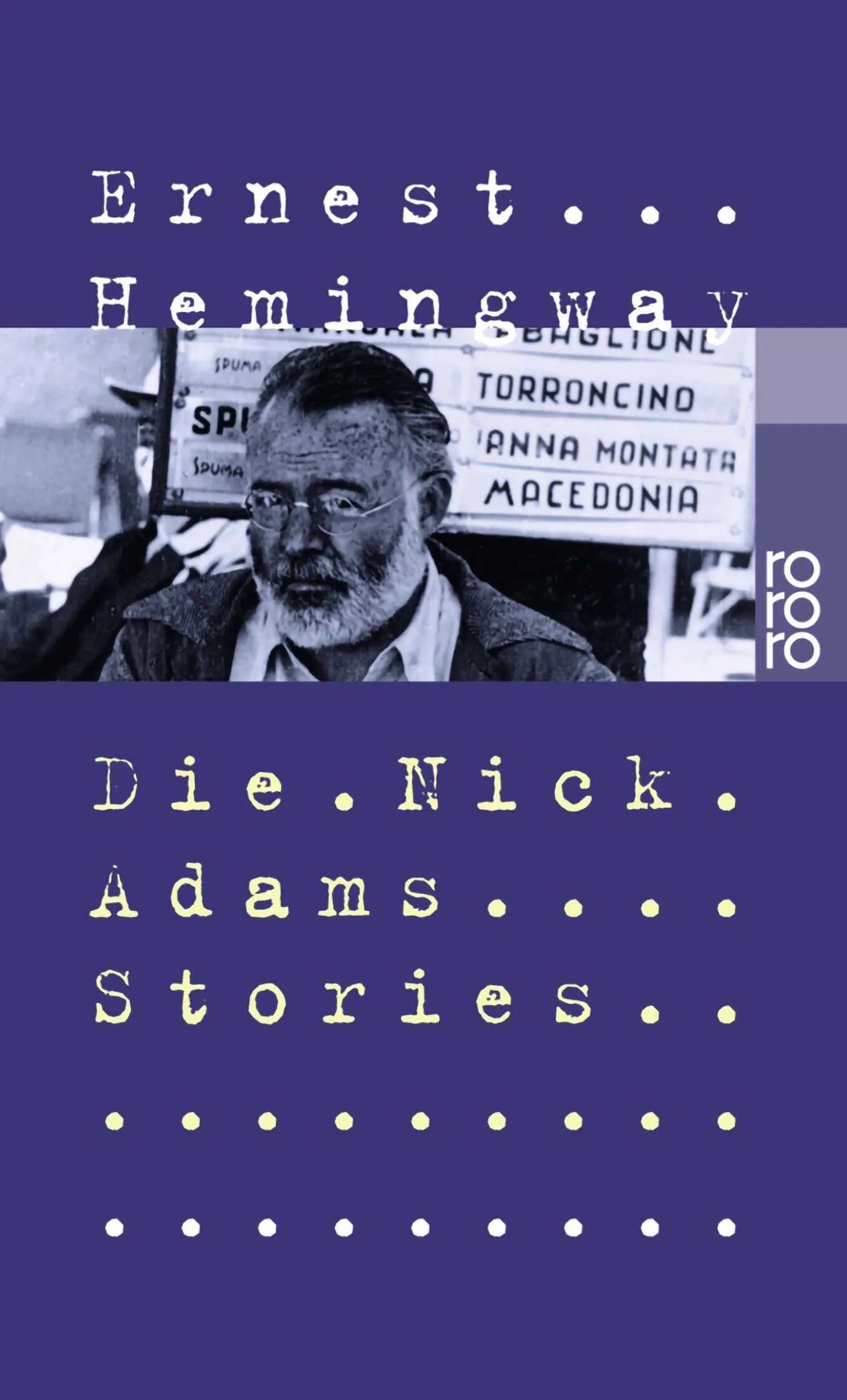 Buchcover von 'Die Nick Adams Stories' - Taschenbuch von Ernest Hemingway