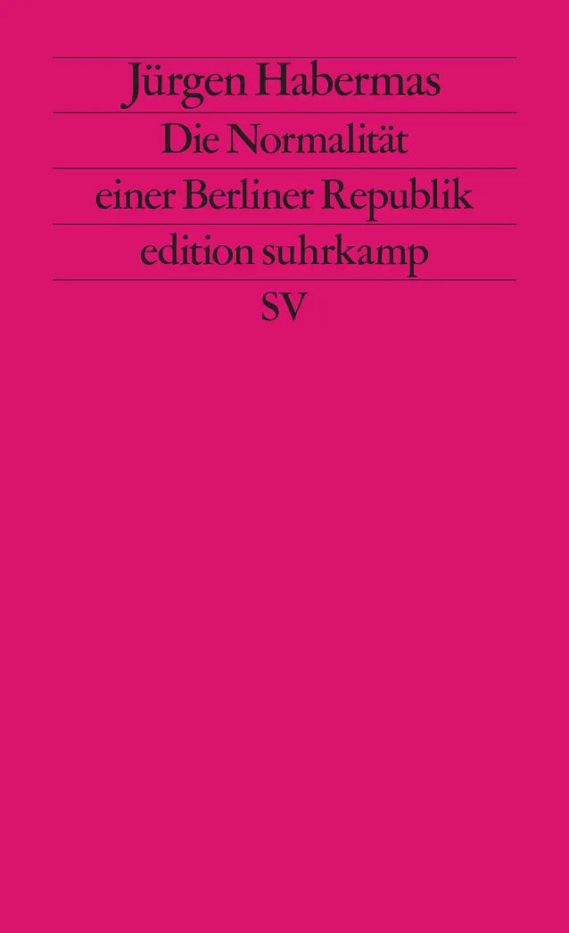 Buchcover von 'Die Normalität einer Berliner Republik' - Taschenbuch von Jürgen Habermas