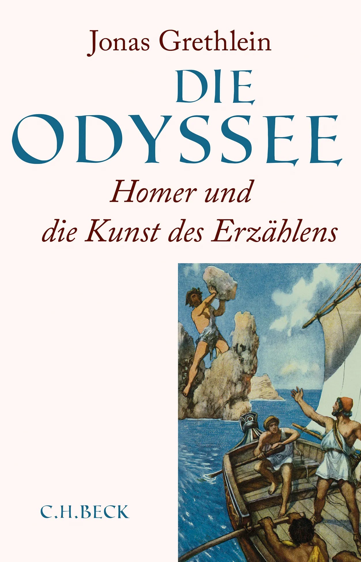 Buchcover von 'Die Odyssee' - Gebundene Ausgabe von Jonas Grethlein