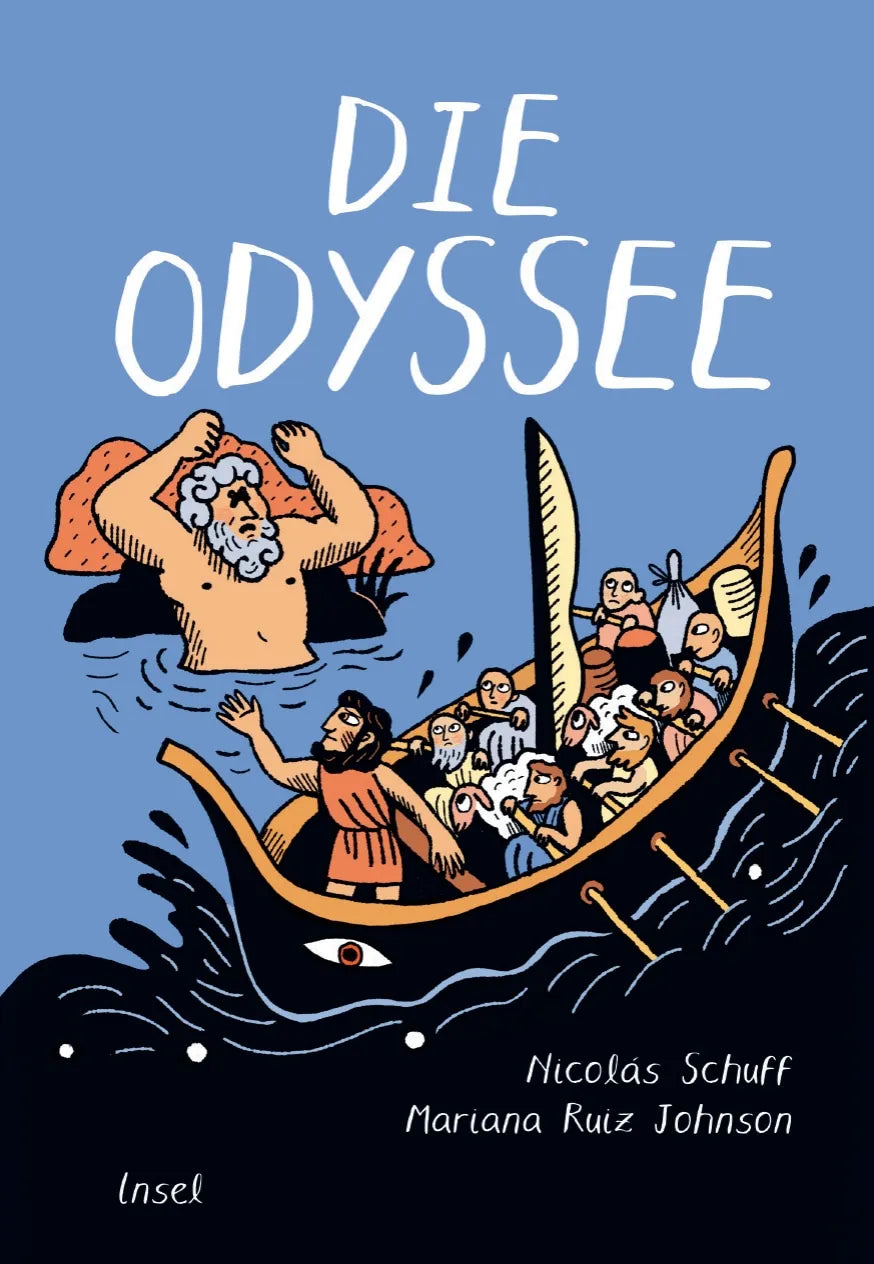 Cover: Die Odyssee. Graphic Novel (Hardcover) von Nicolás Schuff