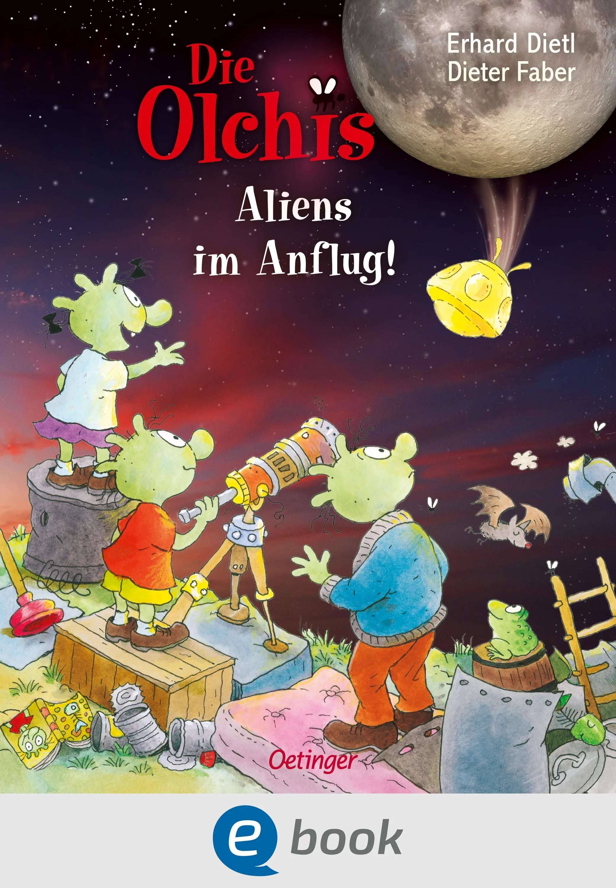 Cover: Die Olchis. Aliens im Anflug! (E-Book) von Dieter Faber