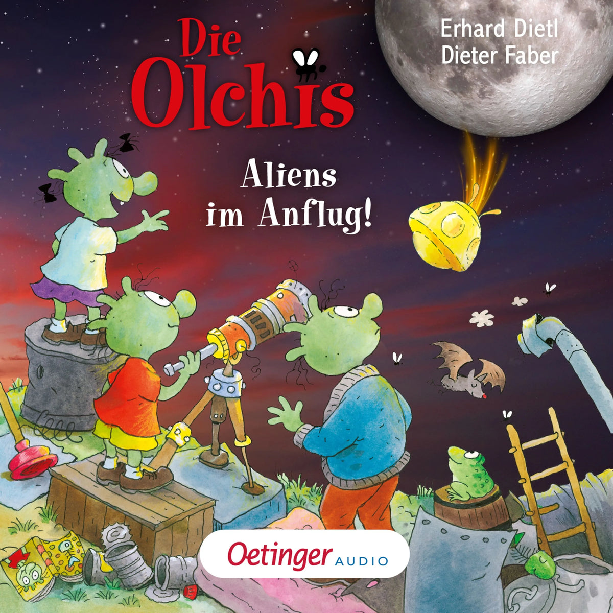 Cover: Die Olchis. Aliens im Anflug! (Hörbuch Download) von Erhard Dietl