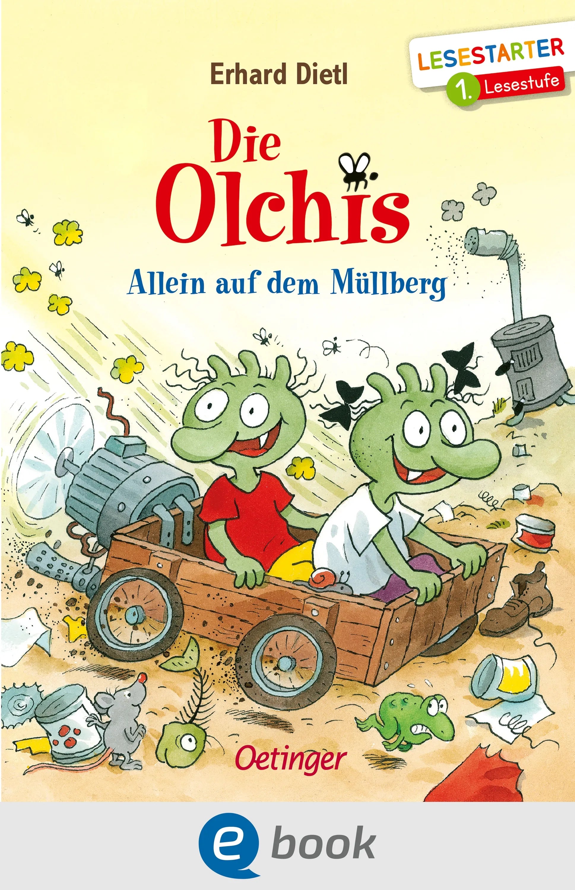 Cover: Die Olchis. Allein auf dem Müllberg (E-Book) von Erhard Dietl