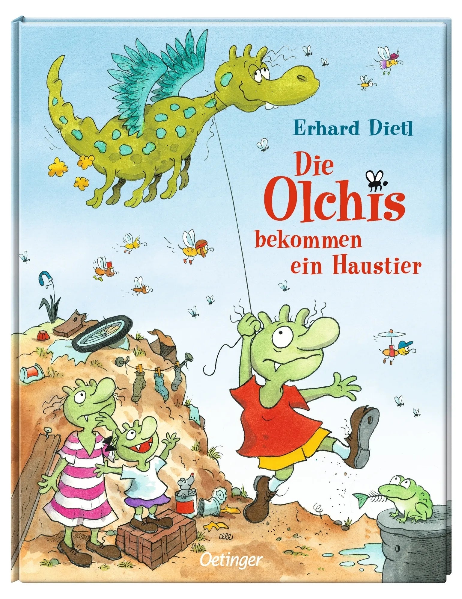 Produktansicht: Die Olchis bekommen ein Haustier (Gebundene Ausgabe)