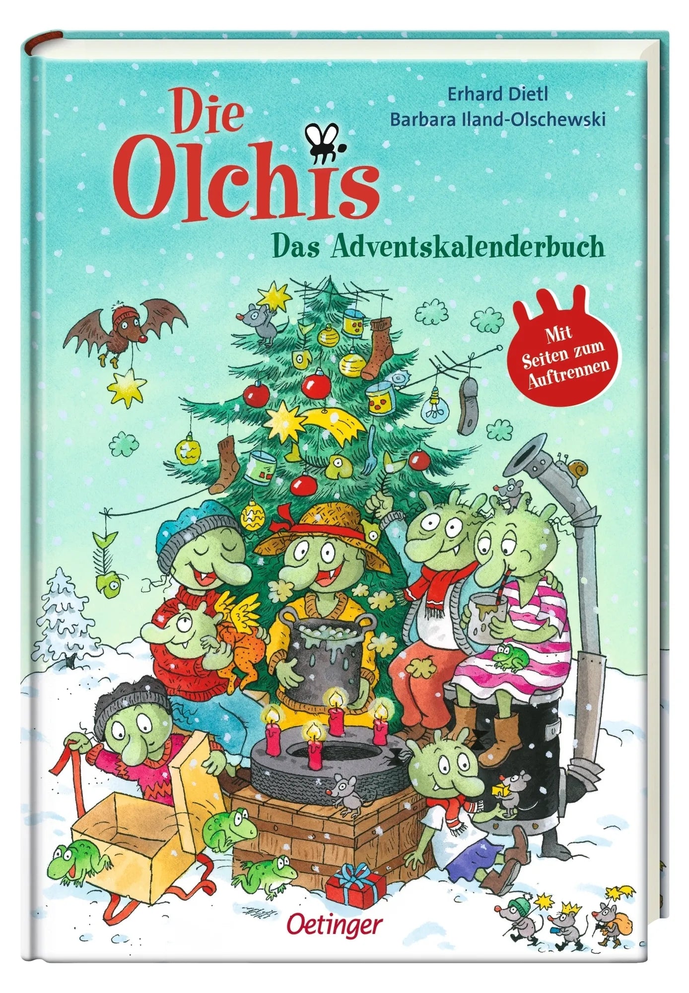 Erhard Dietl - Die Olchis. Das Adventskalenderbuch