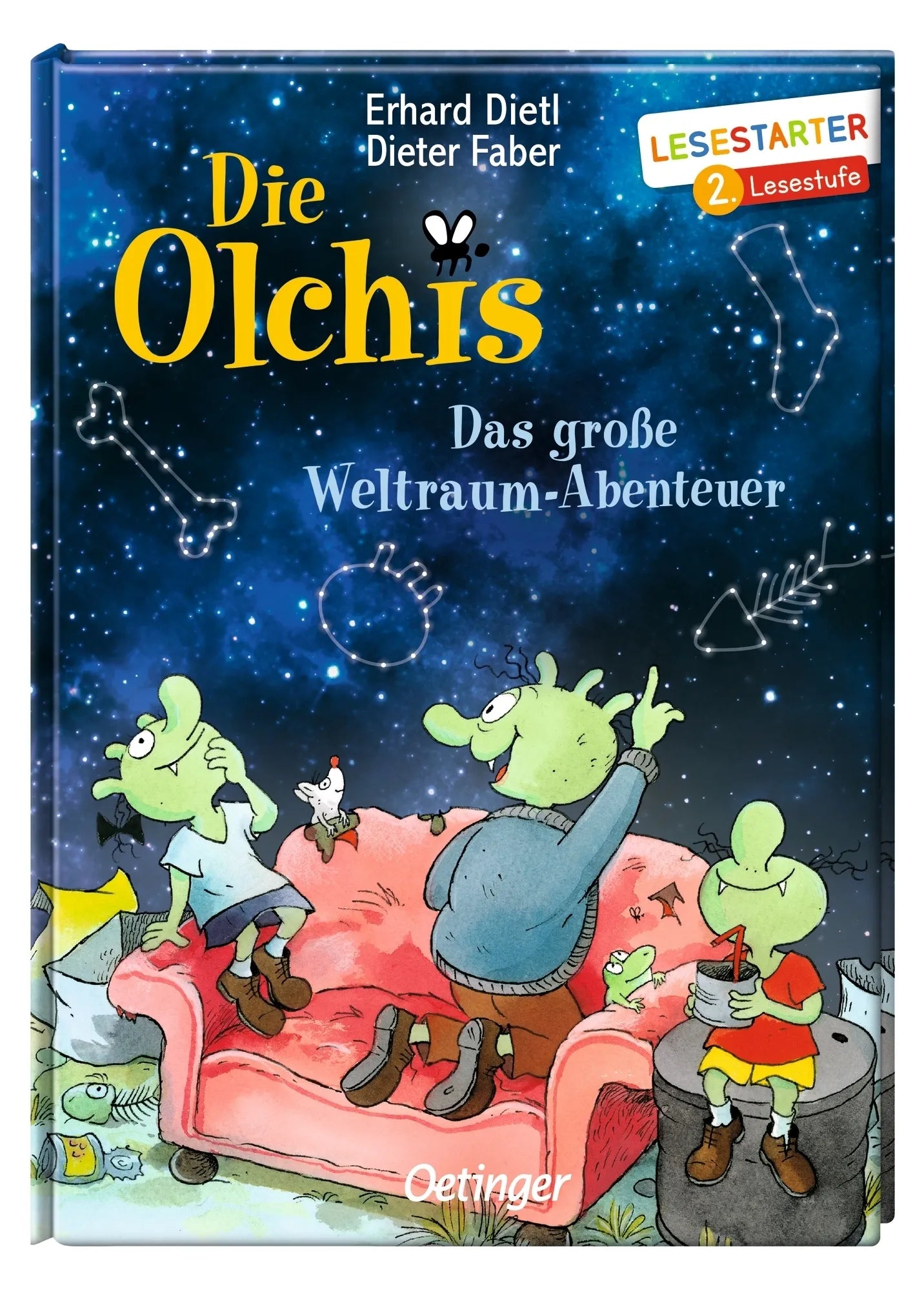 Produktansicht: Die Olchis. Das große Weltraum-Abenteuer (Gebundene Ausgabe)