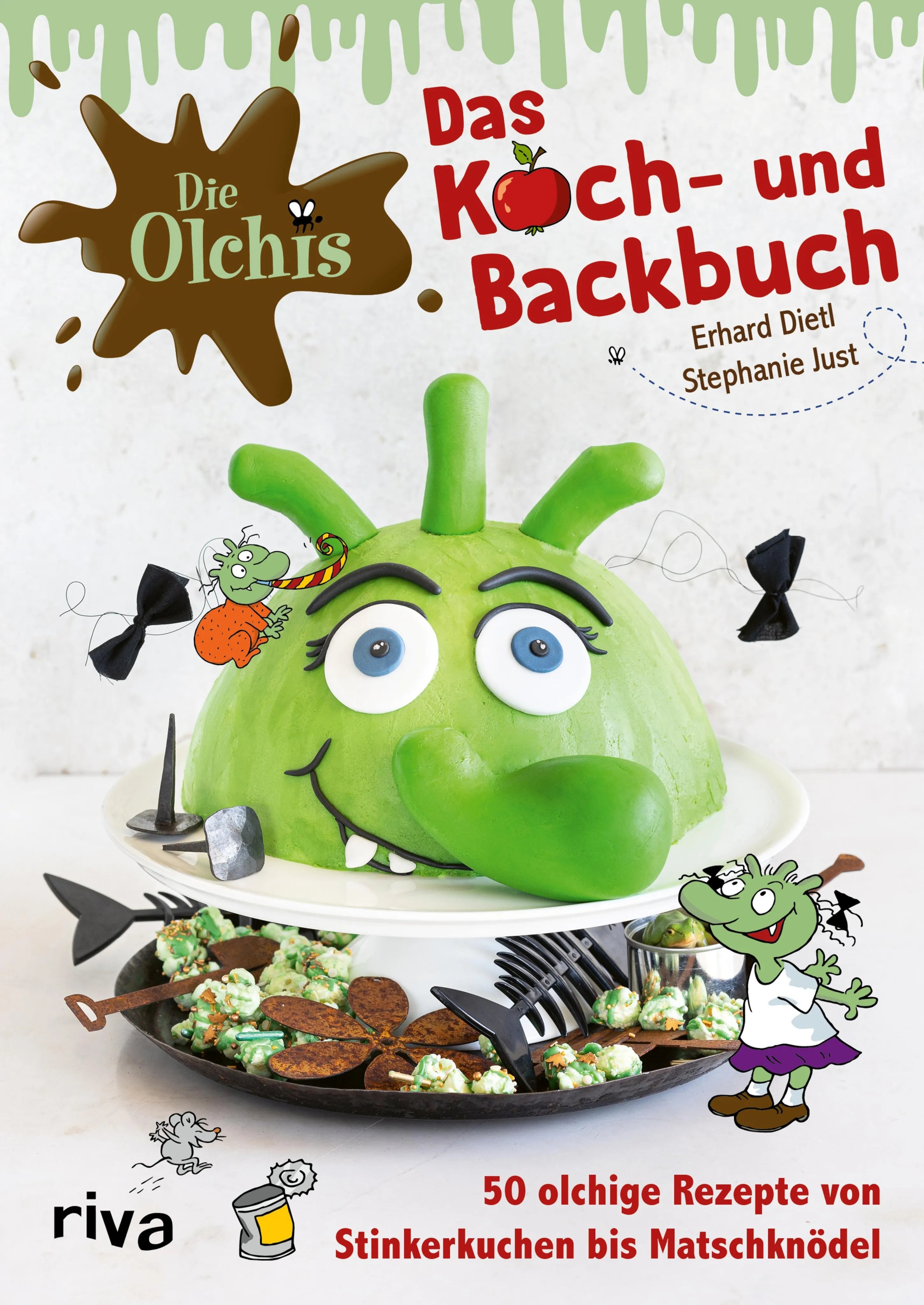 Cover: Die Olchis – Das Koch- und Backbuch (E-Book) von Stephanie Just