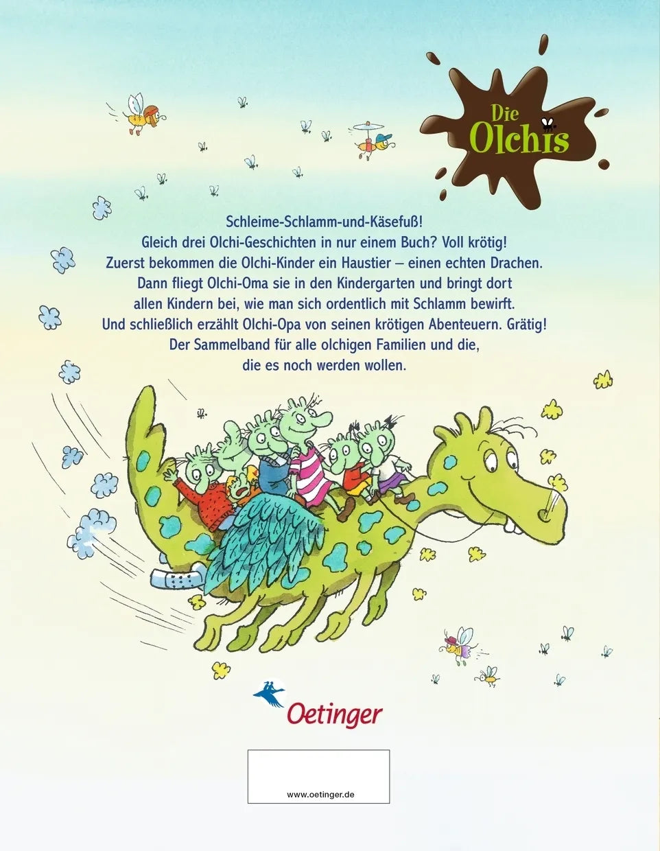 Rückseite: Die Olchis. Das krötige Familien-Bilderbuch (Hardcover)