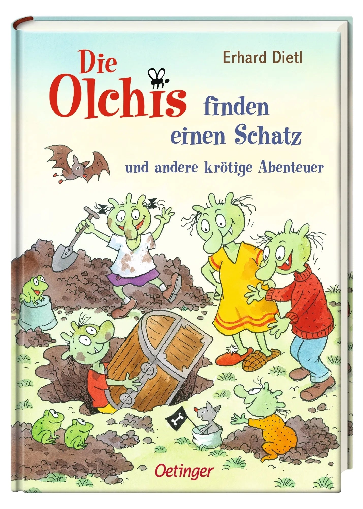 Abbildung von 'Die Olchis finden einen Schatz und andere krötige Abenteuer'