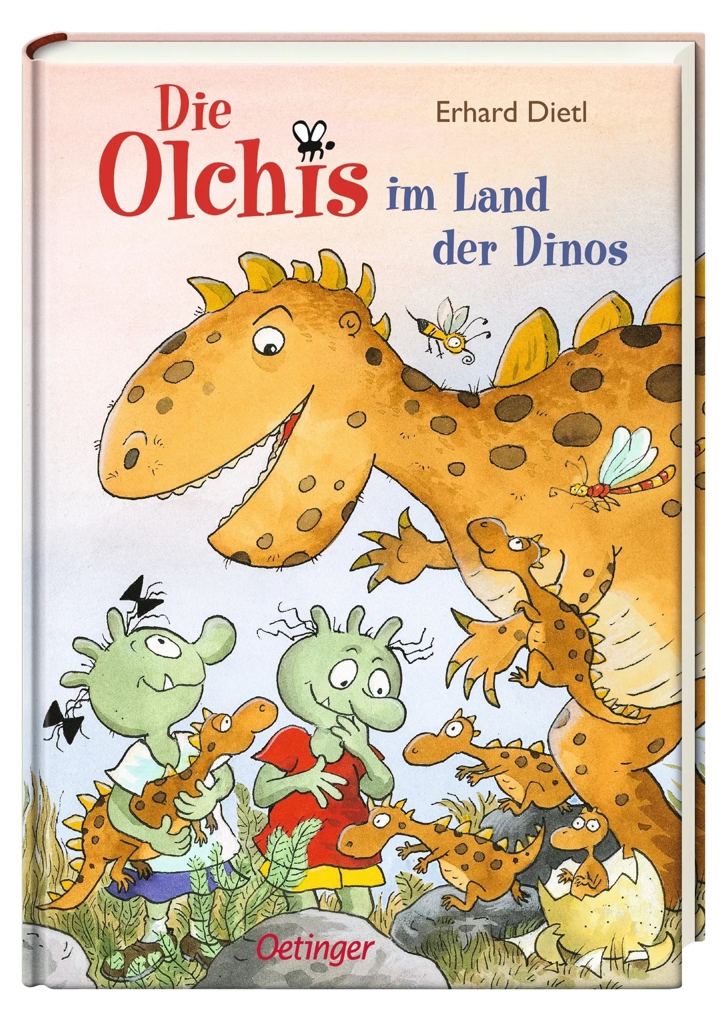 Produktansicht: Die Olchis im Land der Dinos (Gebundene Ausgabe)