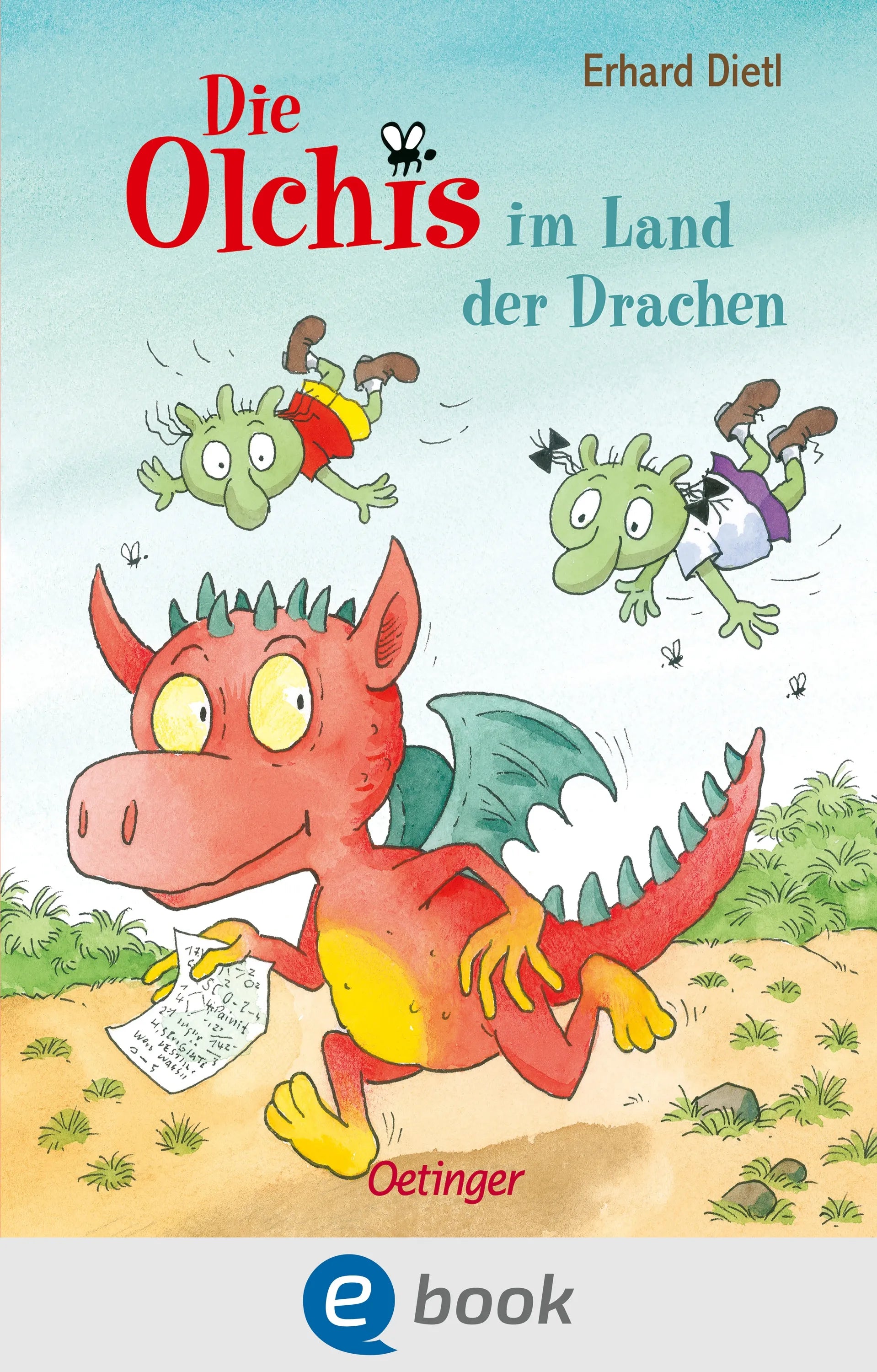 Cover: Die Olchis im Land der Drachen (E-Book) von Erhard Dietl
