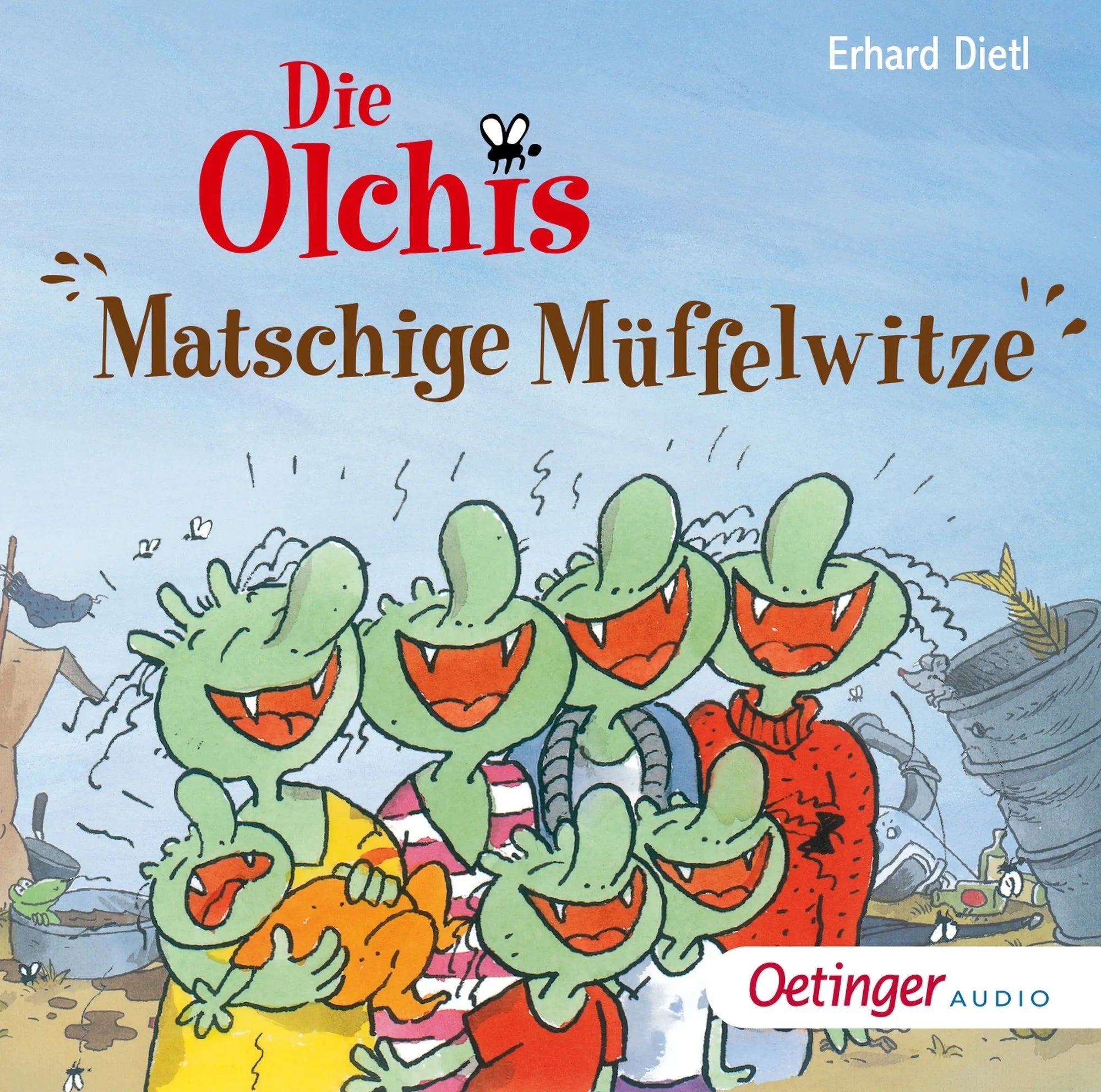 Cover: Die Olchis. Matschige Müffelwitze (Hörbuch CD) von Erhard Dietl