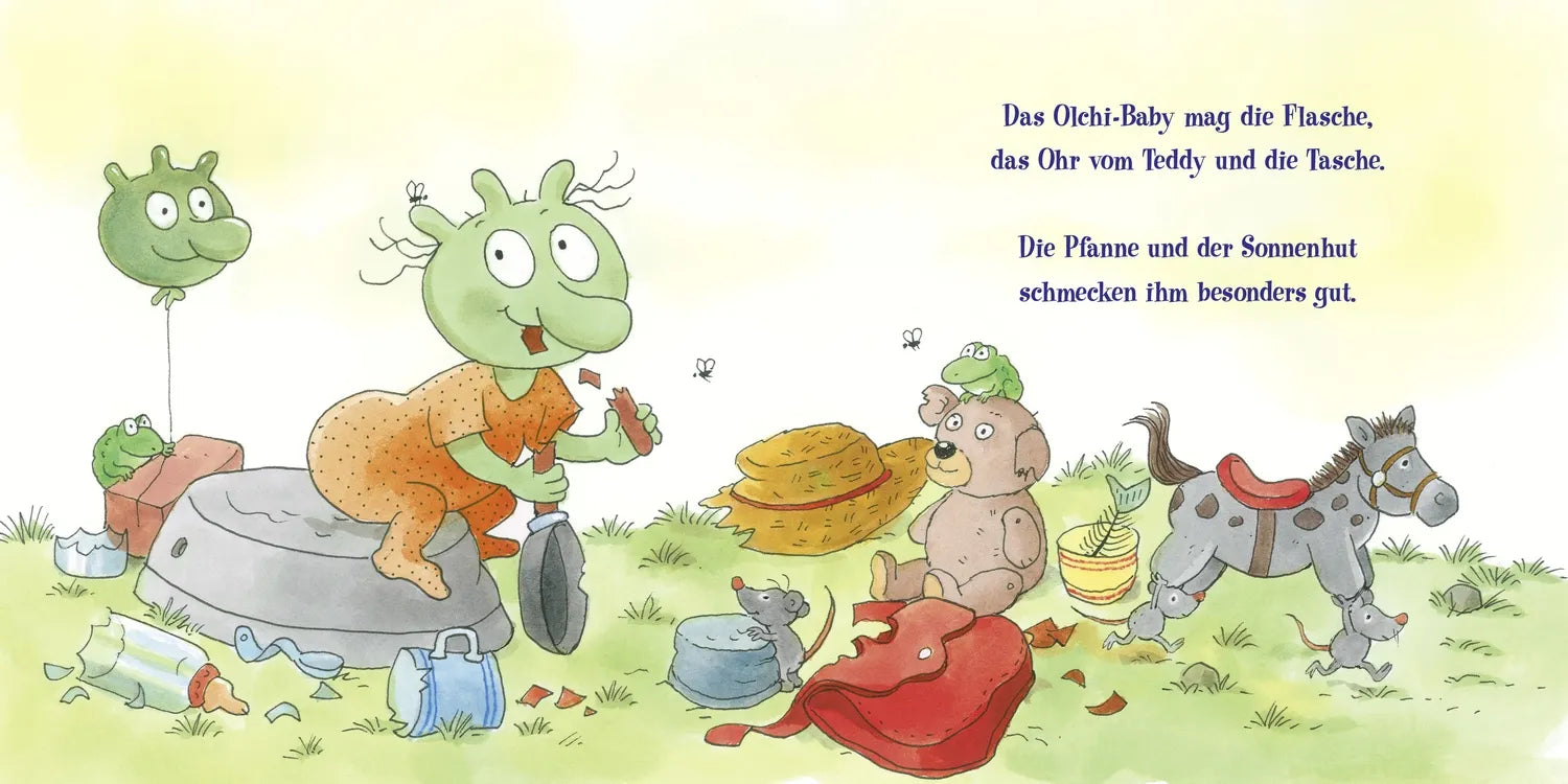 Detailansicht: Die Olchis. Olchi-Baby macht, was es will! (Hardcover)
