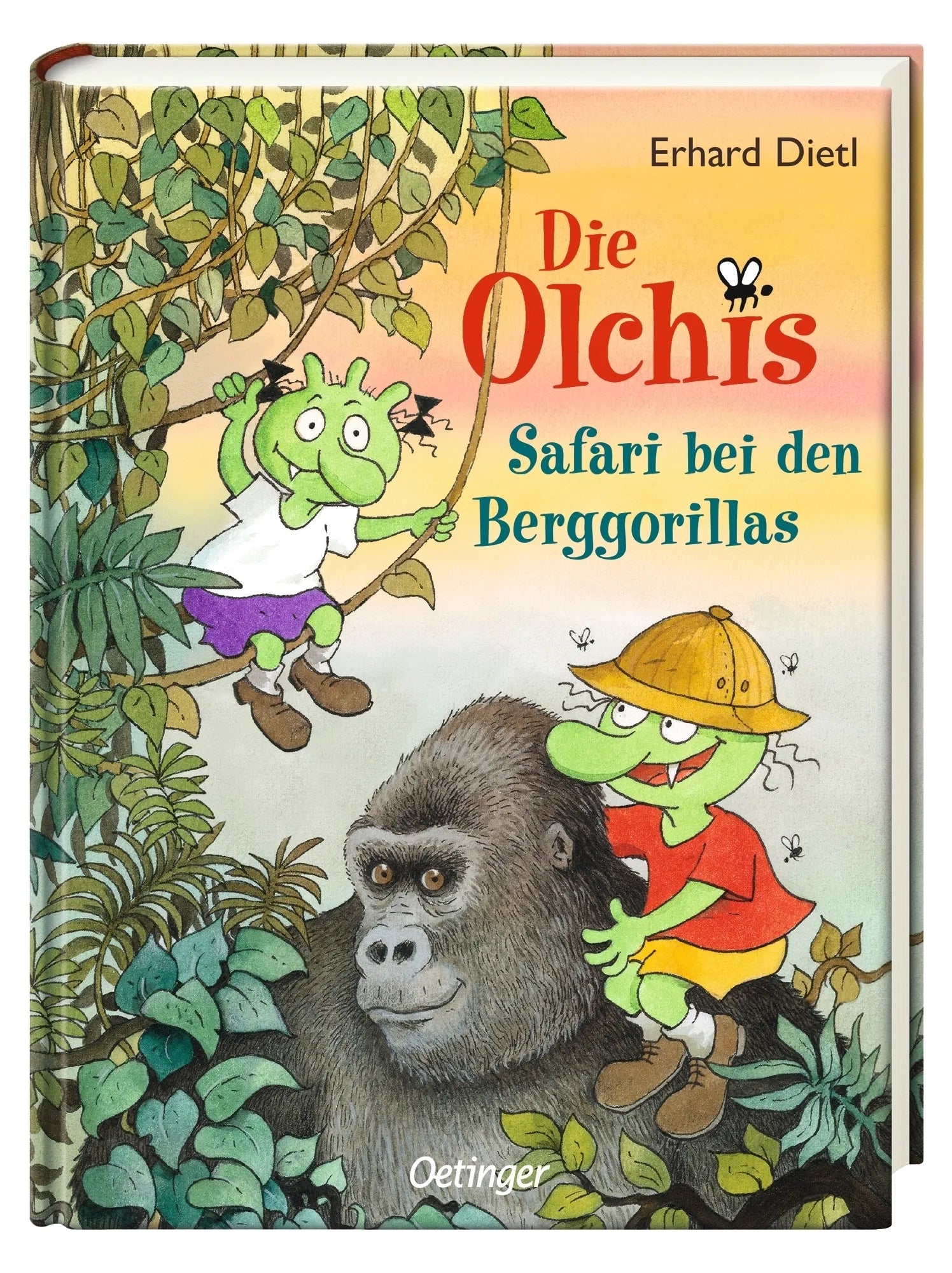 Produktansicht: Die Olchis. Safari bei den Berggorillas (Gebundene Ausgabe)